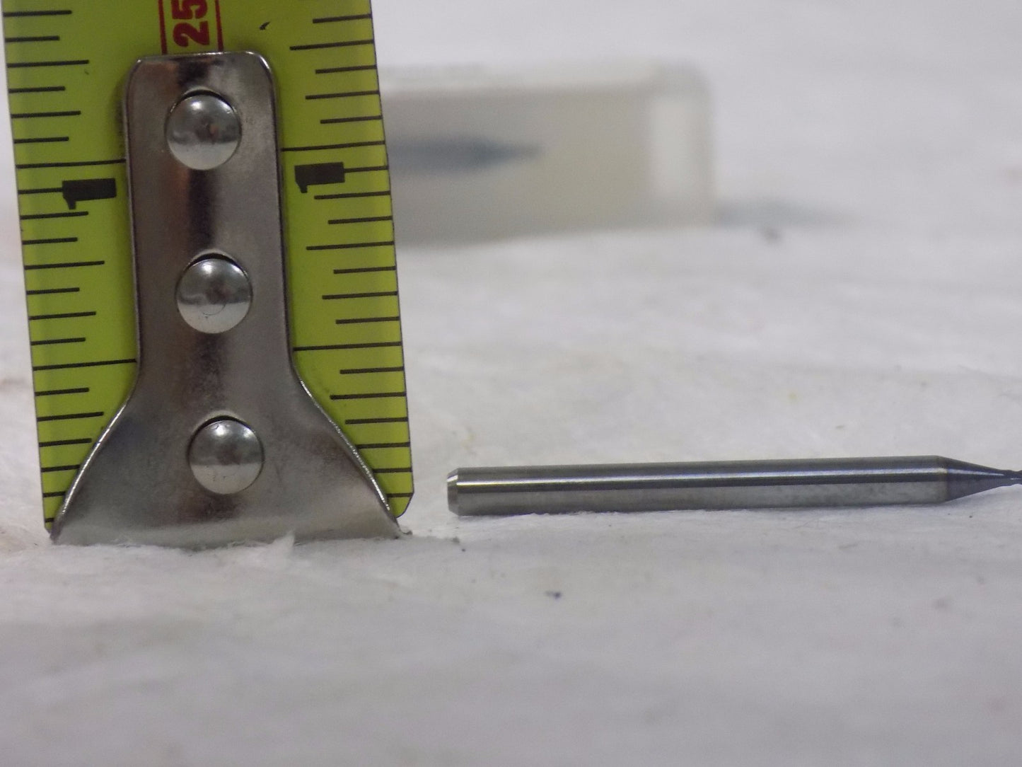 Accupro Solid Carbide Square End Mill 0.04" Diam 0.06" LOC 4FL Qty. 6