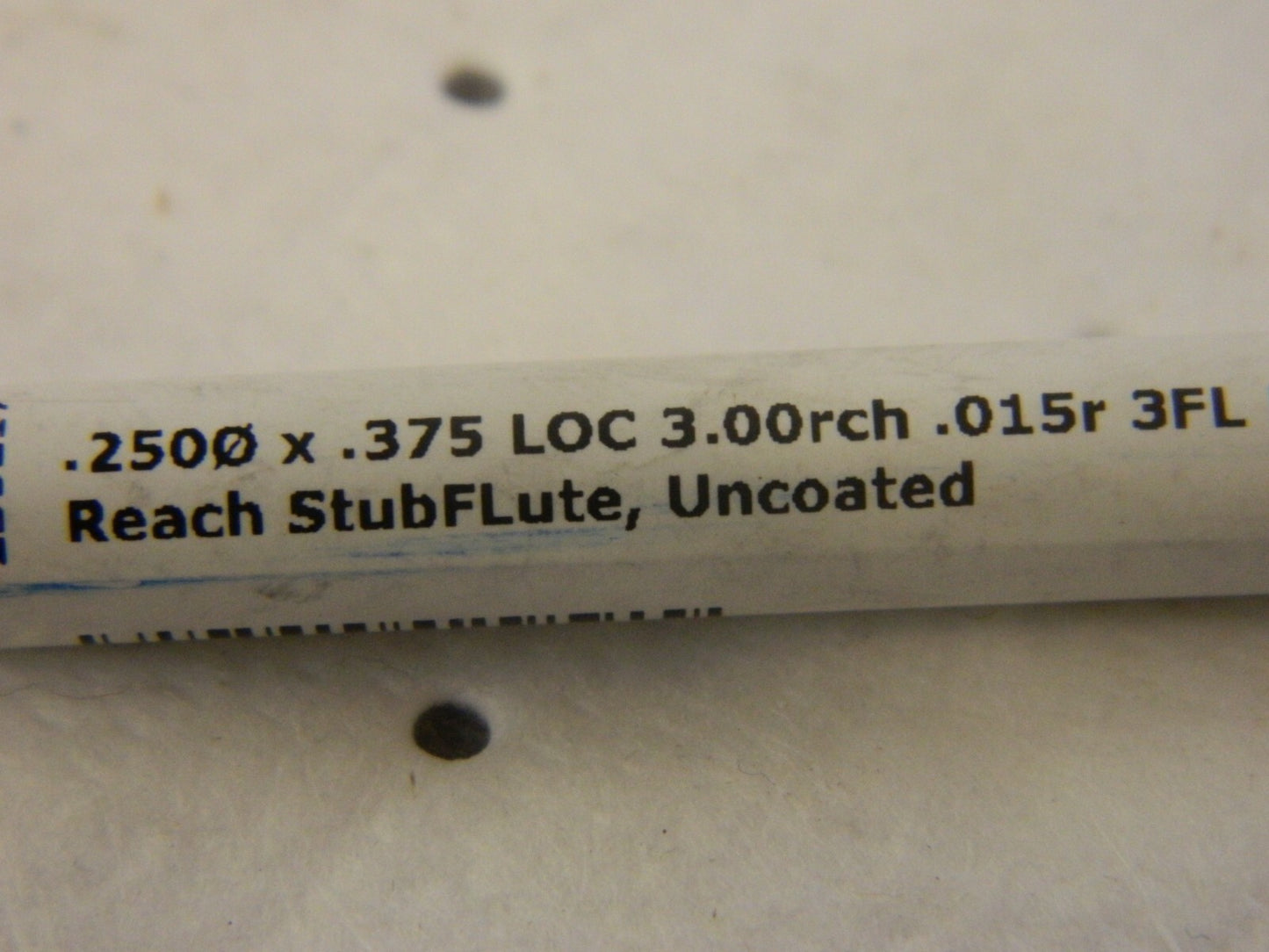 HARVEY TOOL Corner Radius End Mill: 1/4 Dia 3 Fl Carbide 43216