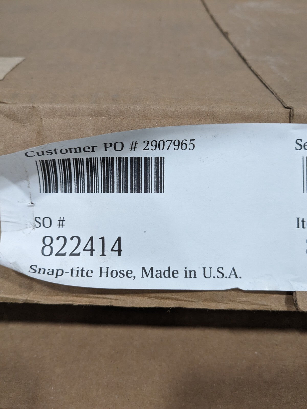 Double Jacket Fire Hose 1-1/2" ID x 1-15/16" OD, 400 Working PSI 8D15X100W15N