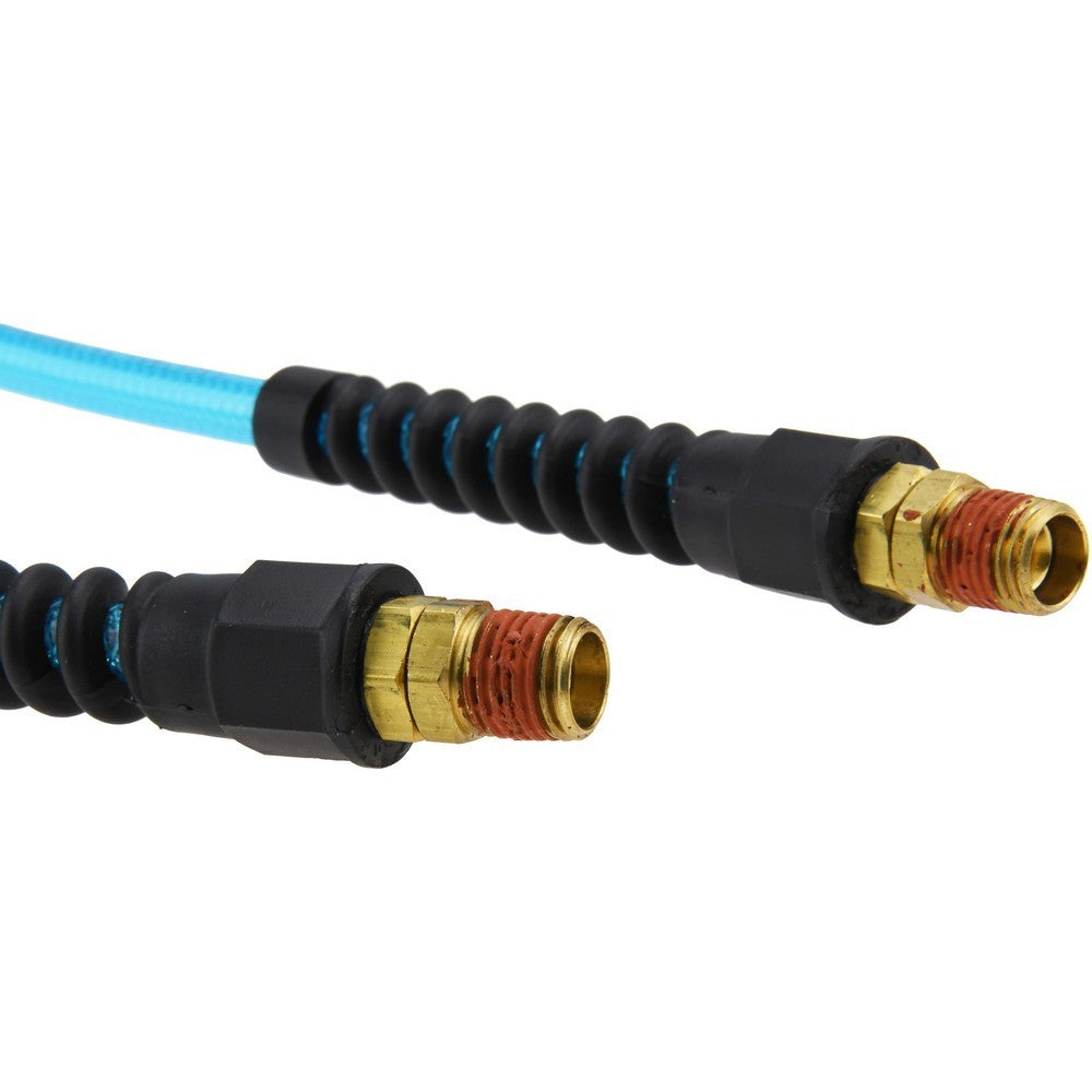 FlexEel 1/4" ID 25' Long Swivel Coiled & Self Storing Hose 53608170