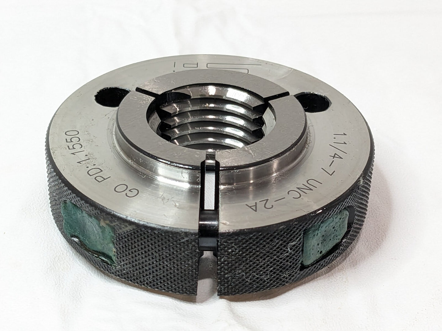 SPI Single Threaded Ring Gage 1-1/4-7 UNC-2A GO PD 1.1550 23-217-3