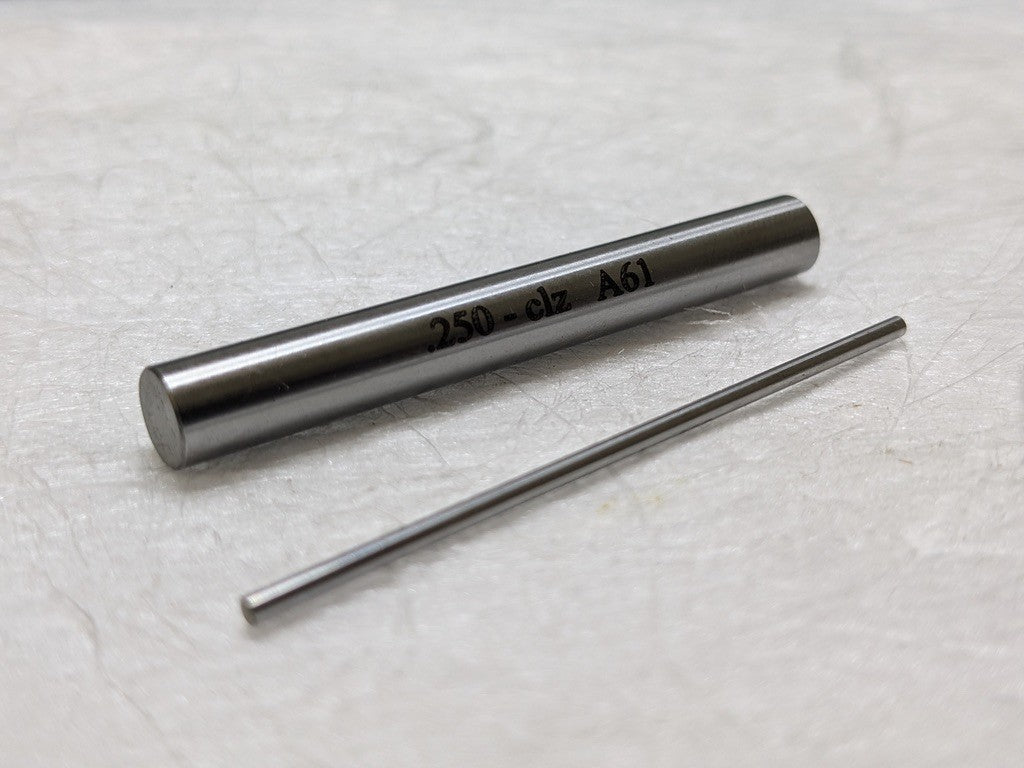 Meyer Gage Steel Pin Gage Set 0.061" - 0.250" Class Z Minus MISSING GAGES