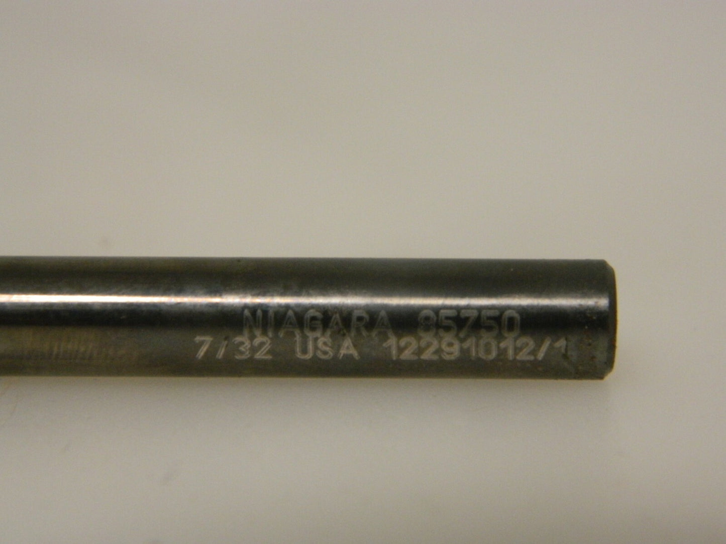 Niagara SC Sq End Mill 7/32" 5/8" LOC 1/4" Shk Dia 2-1/2" OA