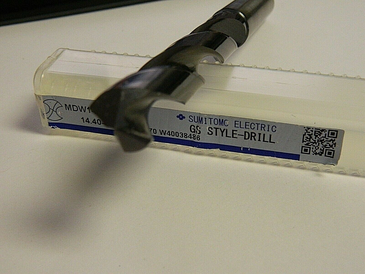Sumitomo 14.4mm Solid Carbide Jobber Drill 5UHY266