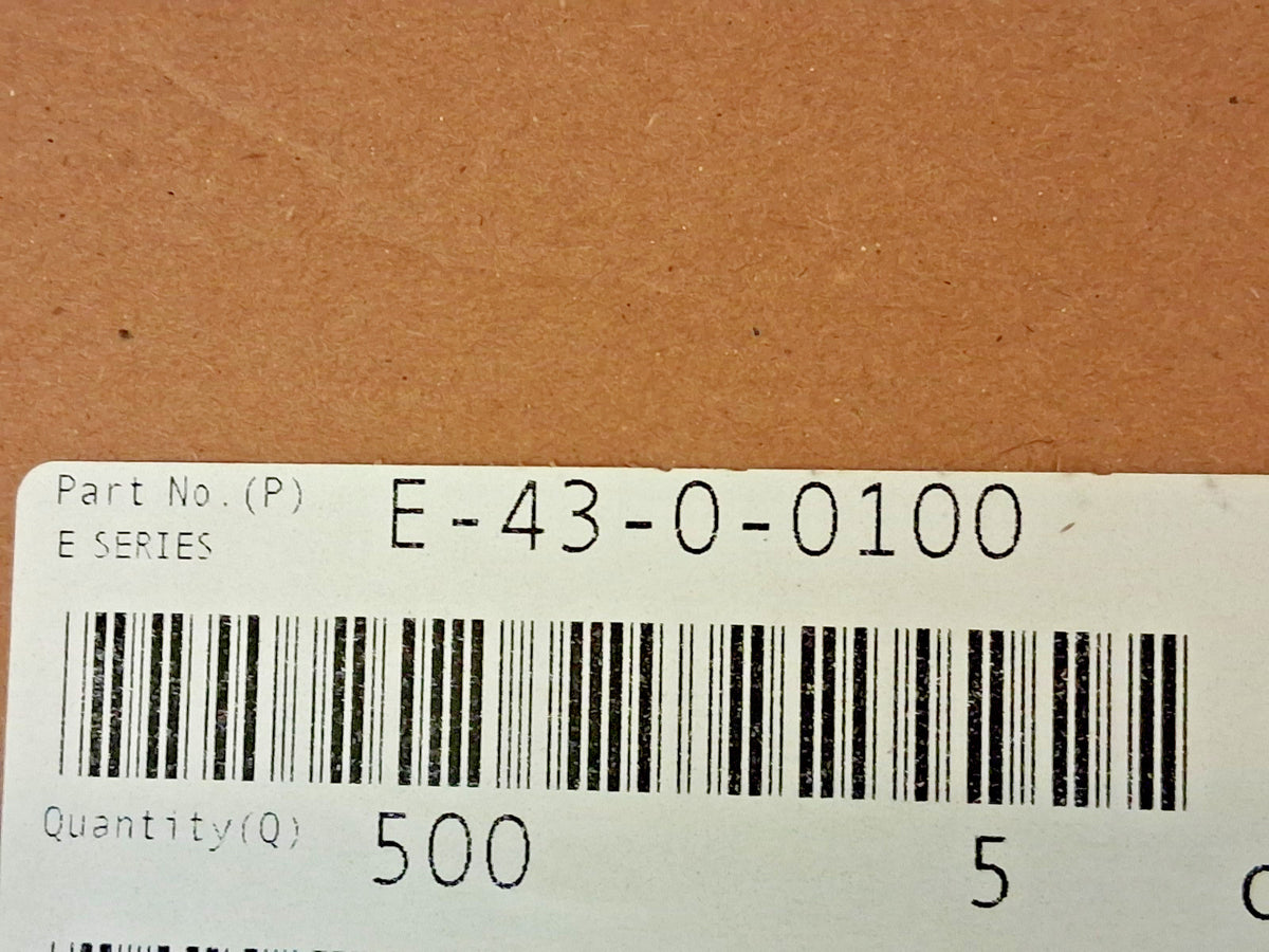 Parker Polyethylene Tube 5PK 11/64" ID x 1/4" OD 1ft Long E-43-O-0100