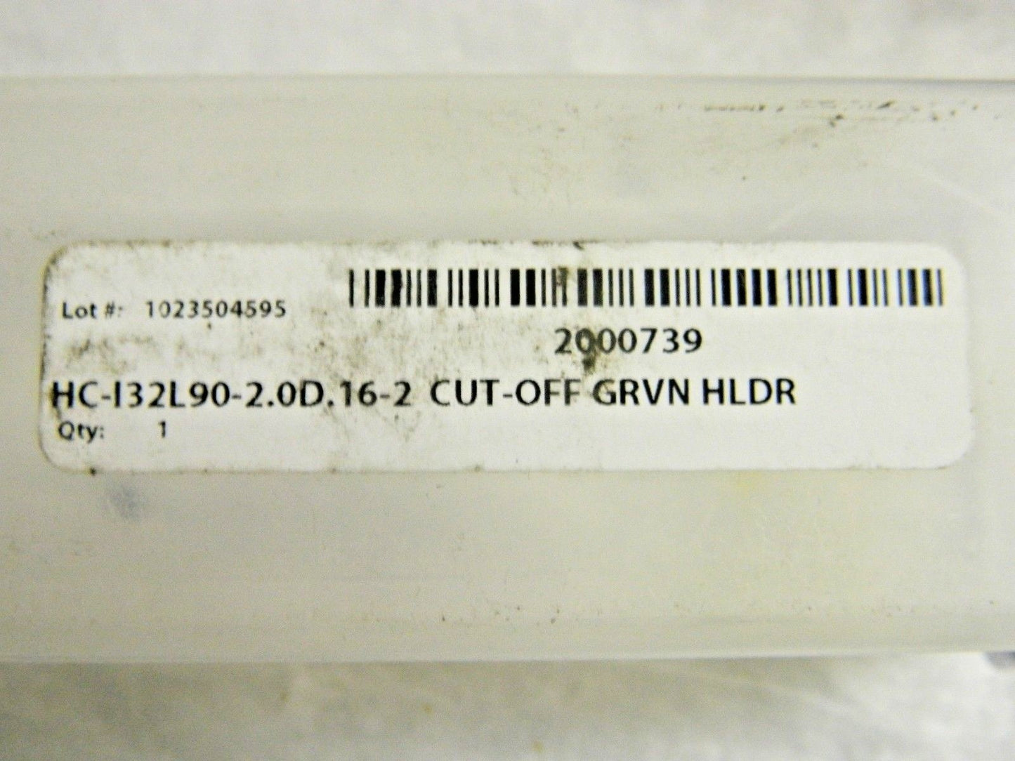 Hertel Internal Grooving Toolholder Through Coolant HC-I32L90-2.0D.16-2 2000739