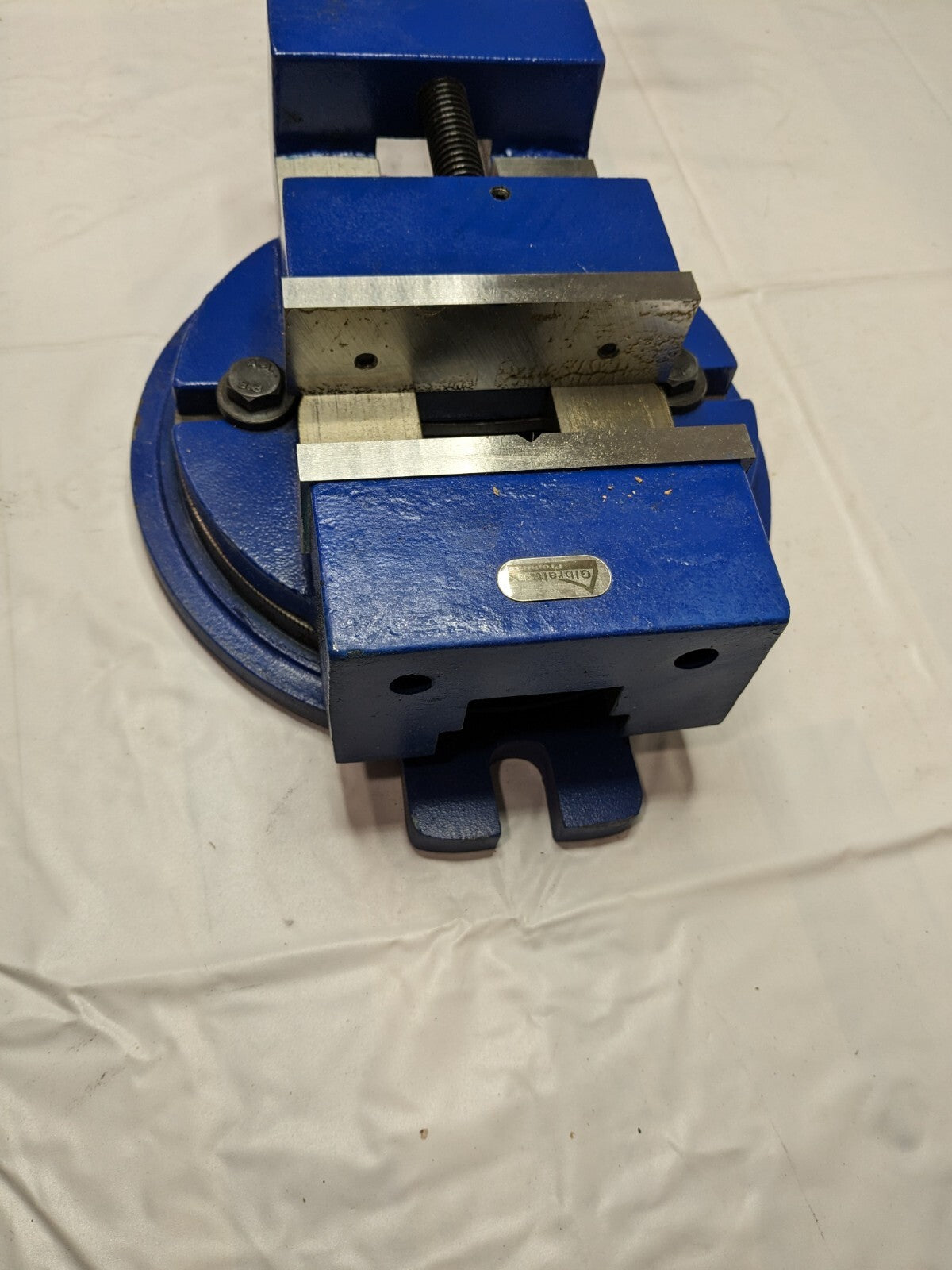 GIBRALTAR Machine Vise: 4 Jaw Opening, Horizontal, Swivel Base 70038237