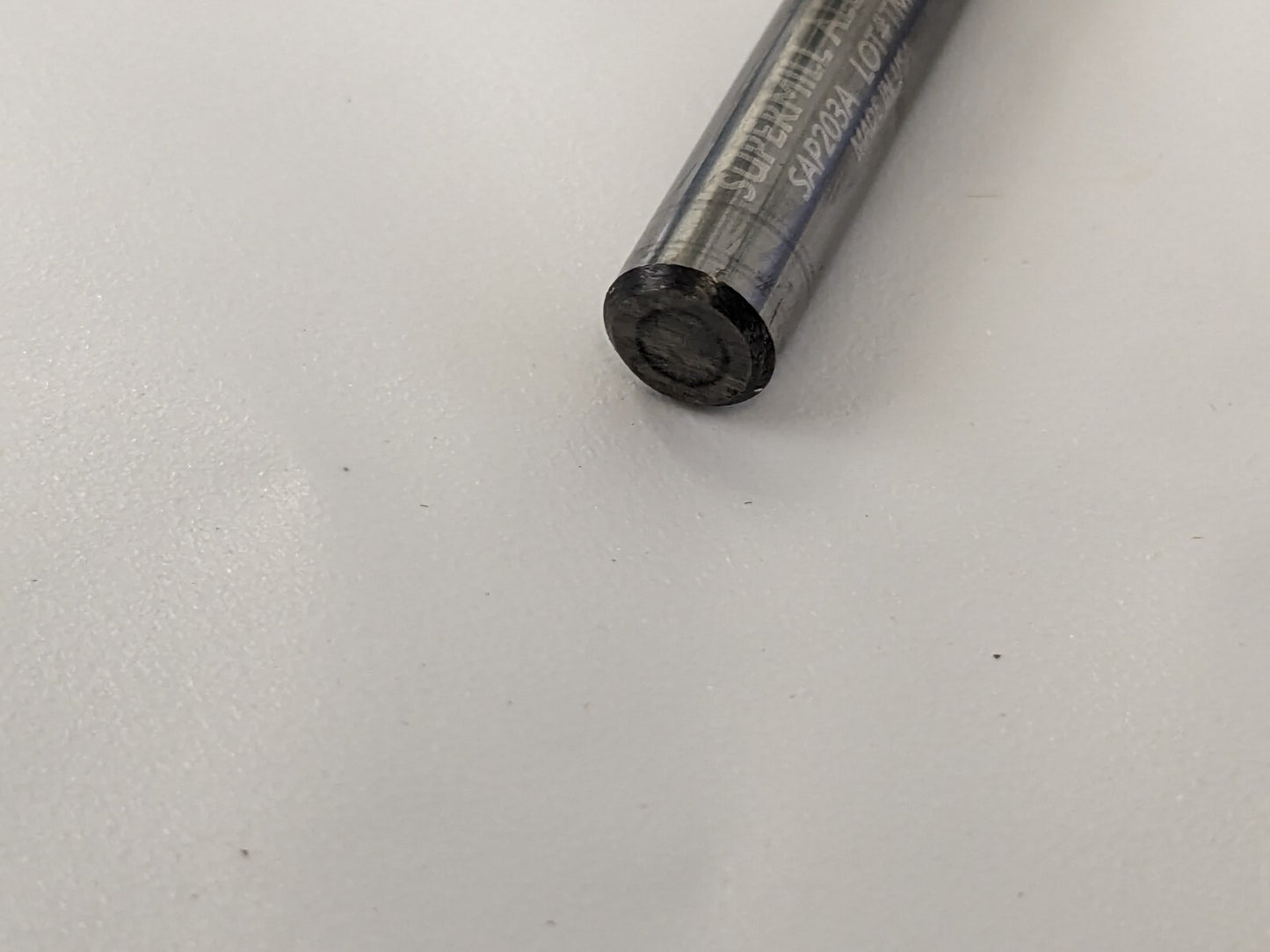 SUPERMILL Square End Mill: 13/64" Dia, 5/8" LOC, 4 Fl Solid Carbide SAP203A