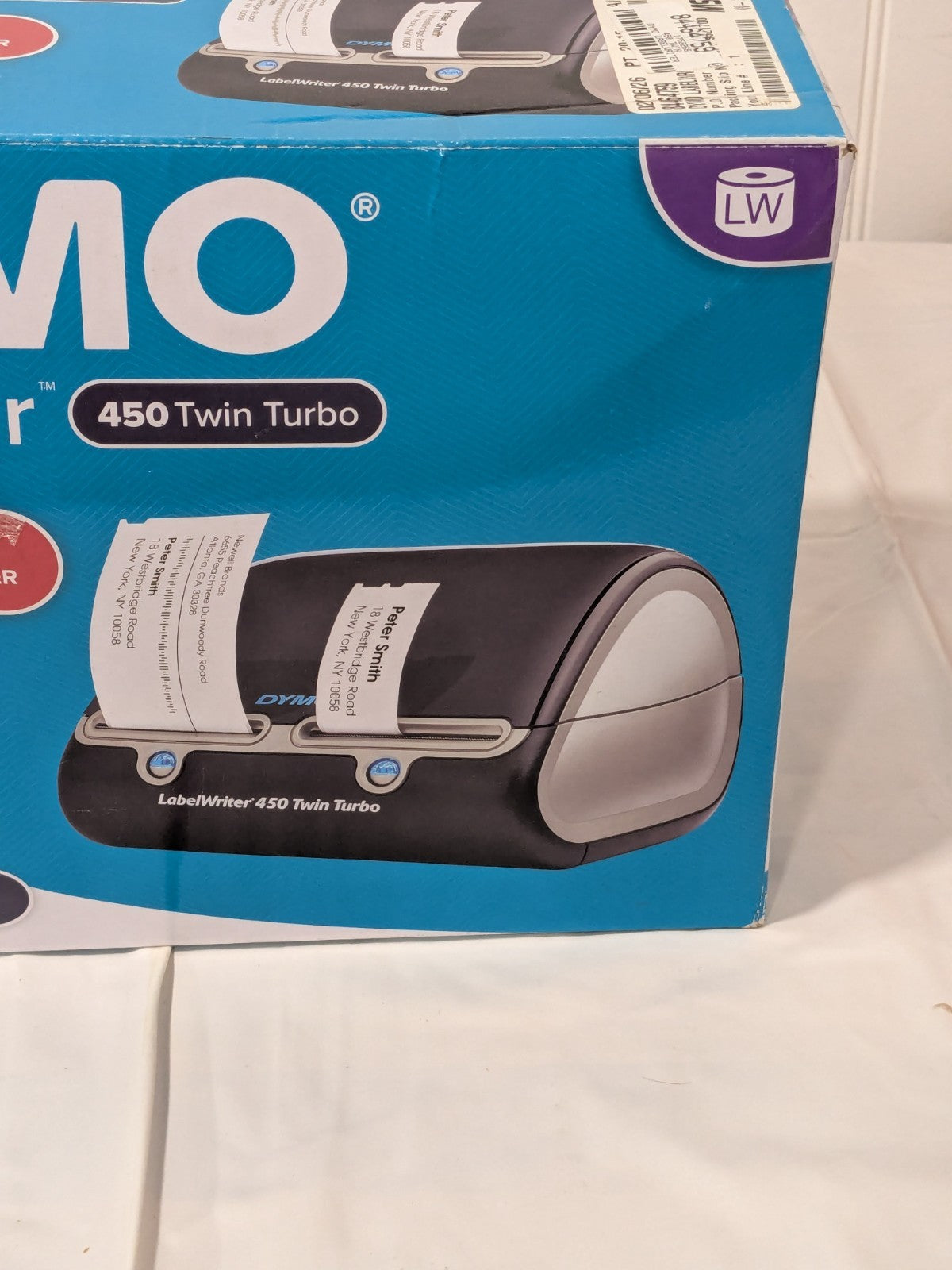 Dymo Label Writer 450 Twin Turbo Label Printer w/ Power Supply 1752266