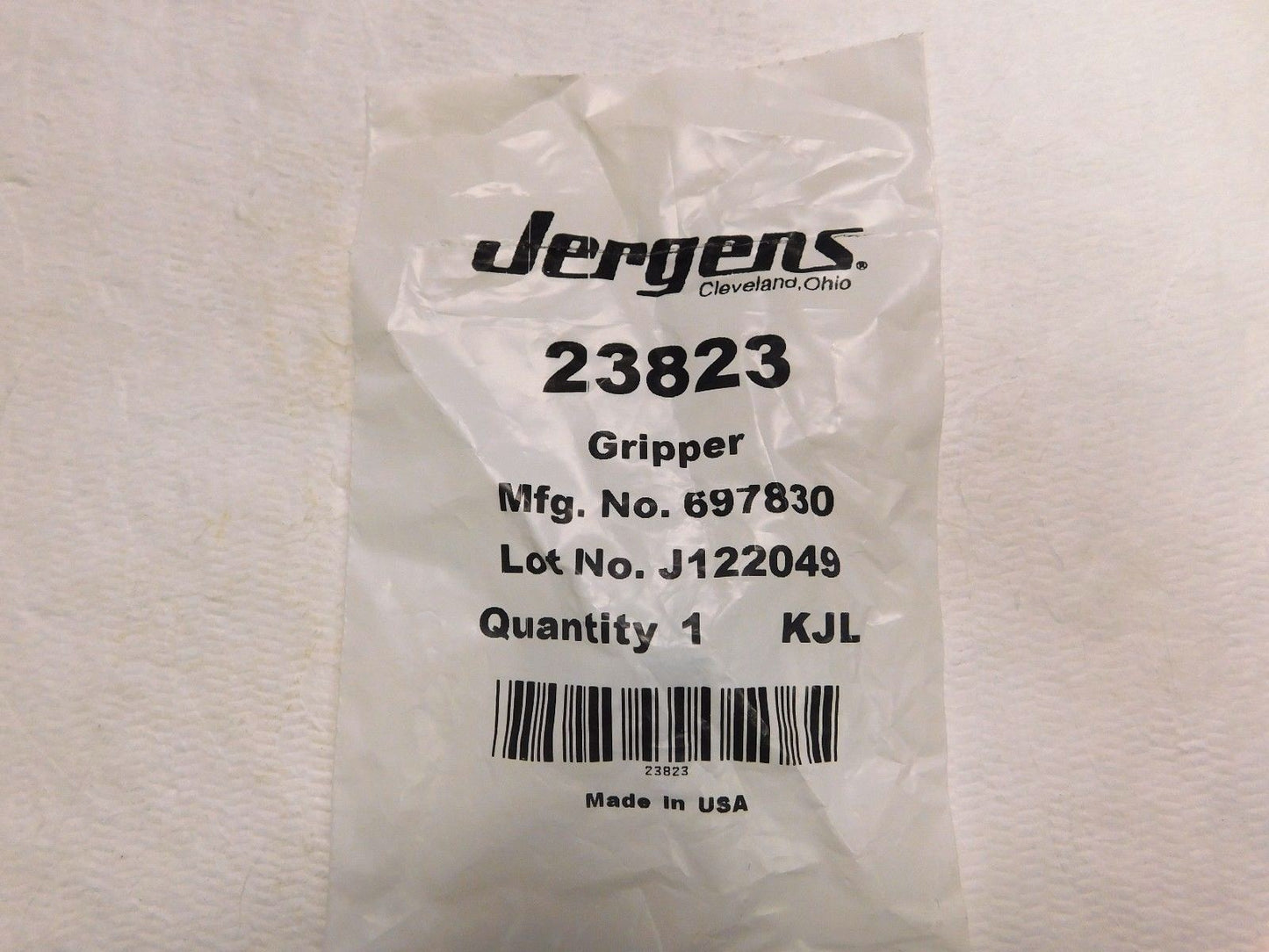 Jergens Carbide-Tipped Hex Head Gripper 3/4" Dia 3/8"-16 Thread Grade Fine 23823