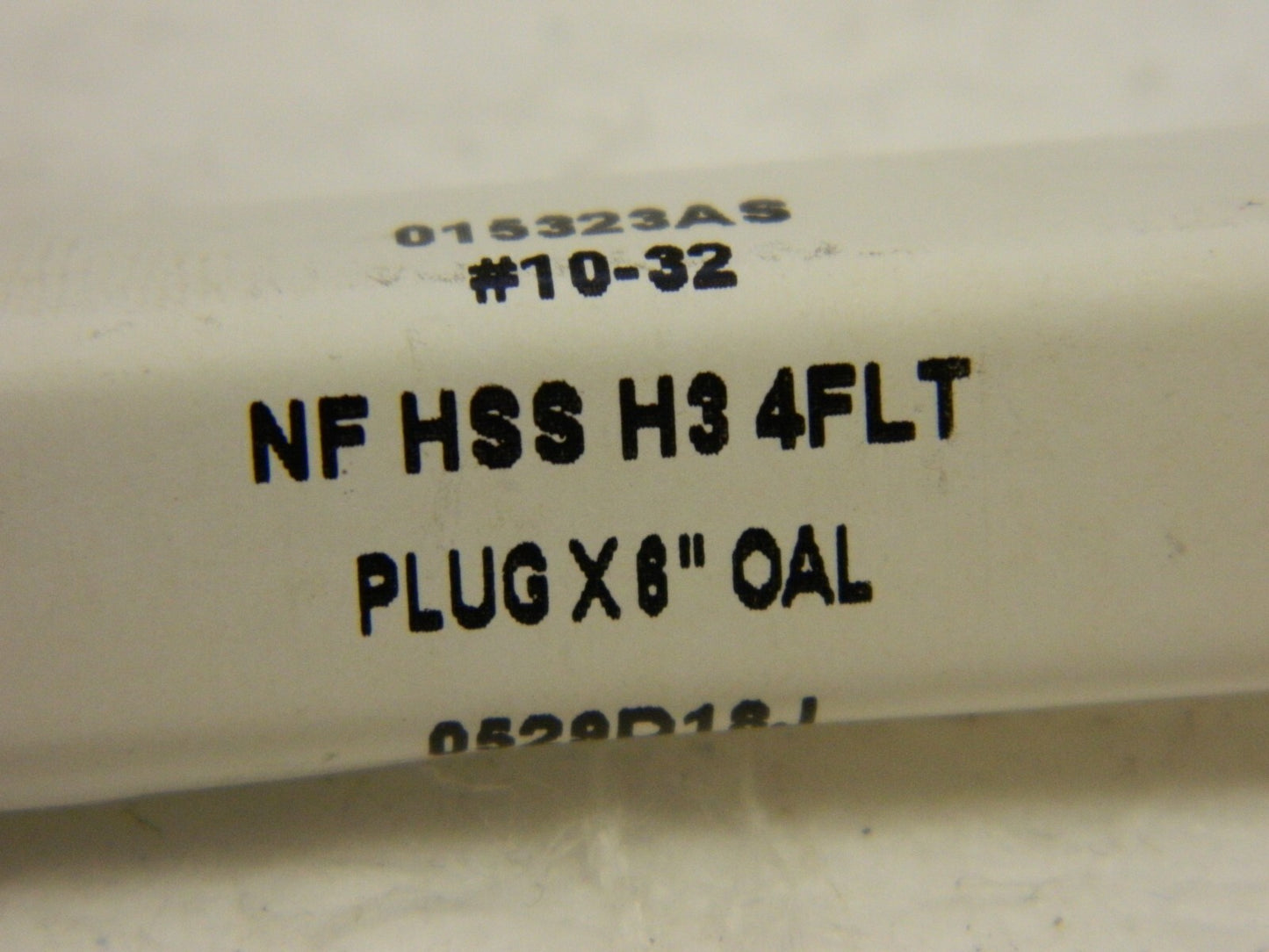 REGAL CUTTING TOOLS qty 2 #10-32 H3 4 Flt. Plug Extension Tap - 6 SS 015323AS