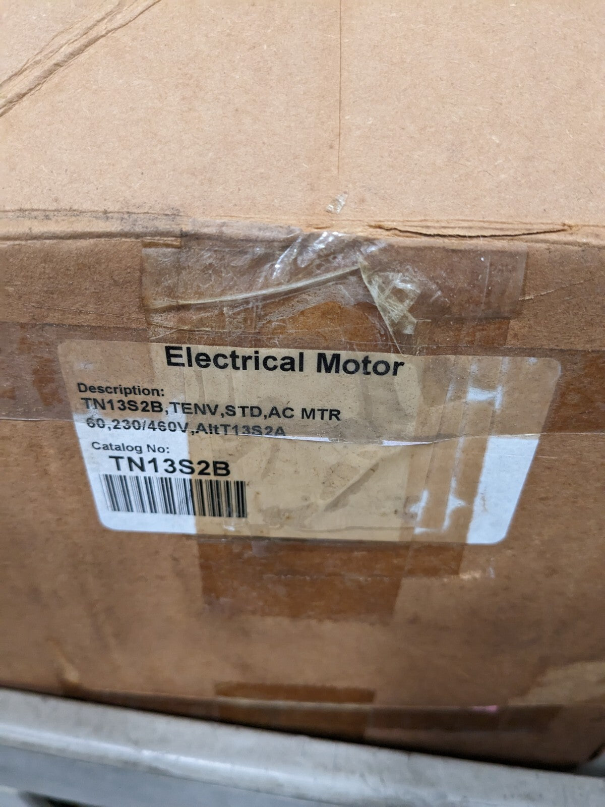 US Motors Emerson 1/3HP General Purposes TENV Motor 230/460V 3PH TN13S2B