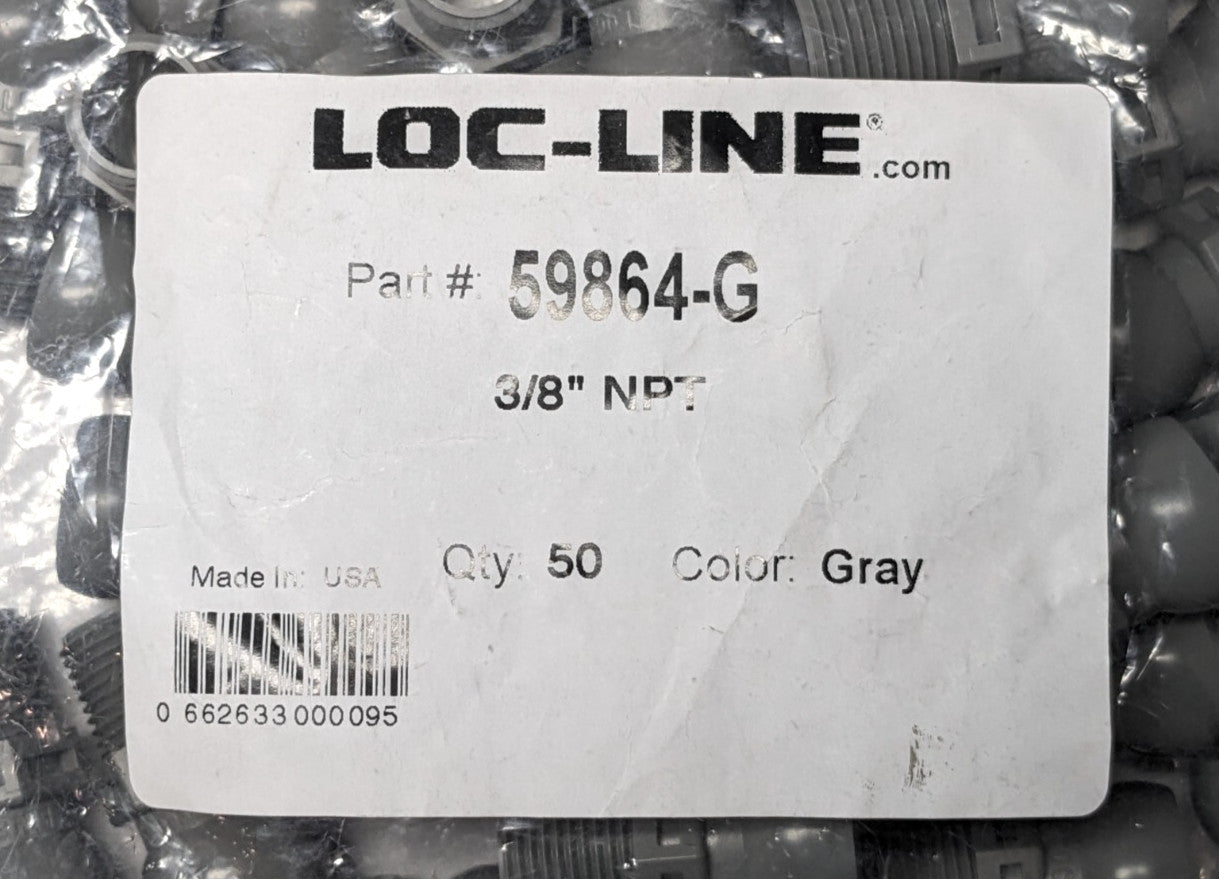 LOC-LINE 3/8" Hose ID Male to Female Coolant Hose Connector 59864-G **50 piece**