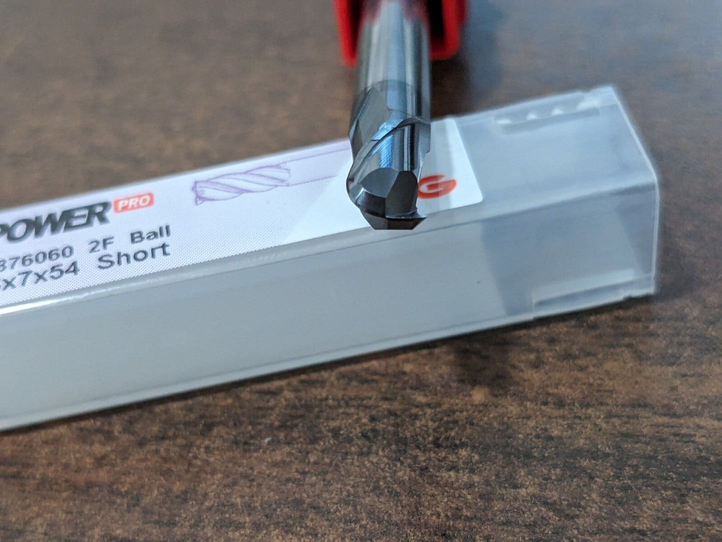 X-POWER PRO 2 FLUTE SHORT LENGTH BALL NOSE END MILL gm876060