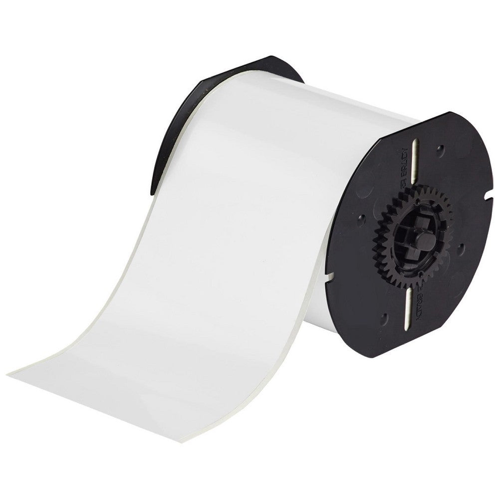 Brady B30 4"X100' WHT INDR OUTDR VINYL LABELS 142027