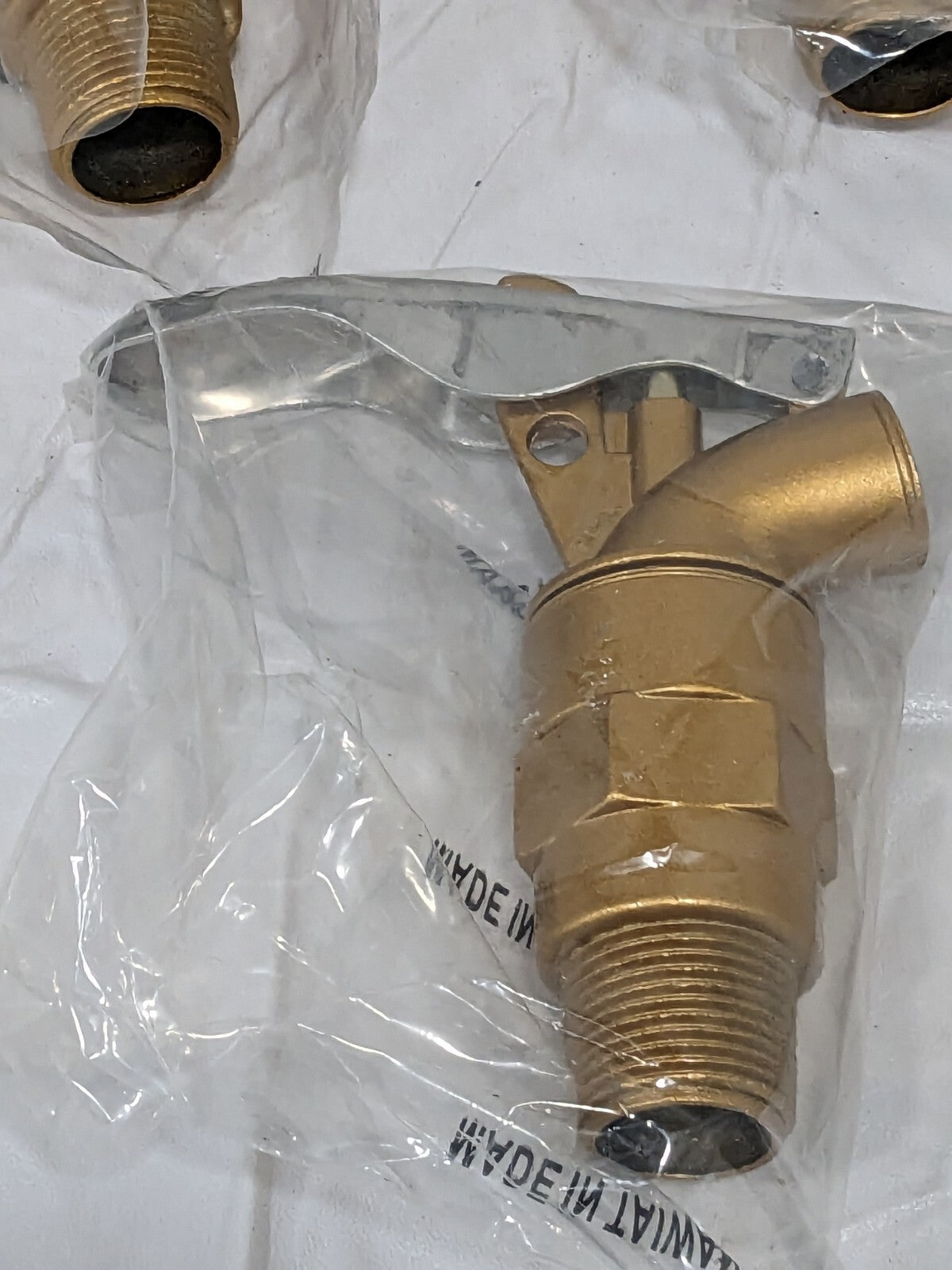 VESTIL 3/4" NPT Aluminum Adjustable Drum Faucet Qty 3 DFT-AL