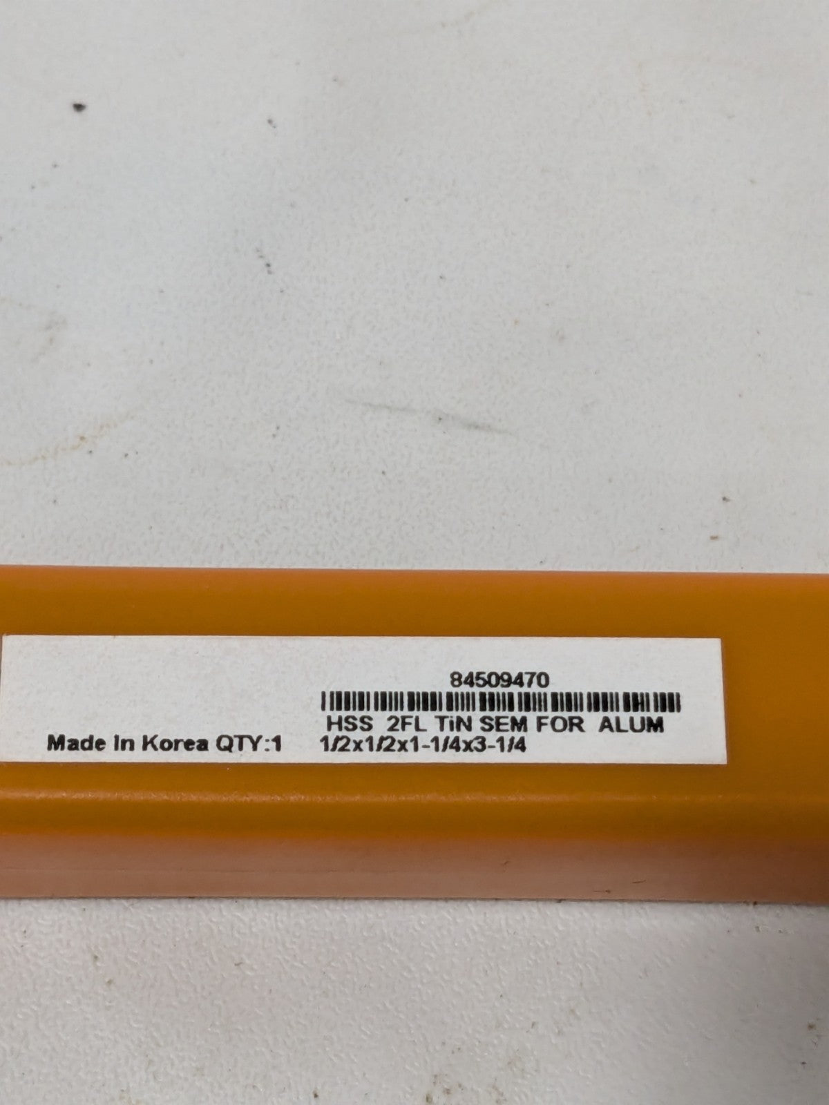 Hertel Square End Mill: 1/2" Dia, 1-1/4" LOC 3-1/4" OAL, 2 FL 84509470