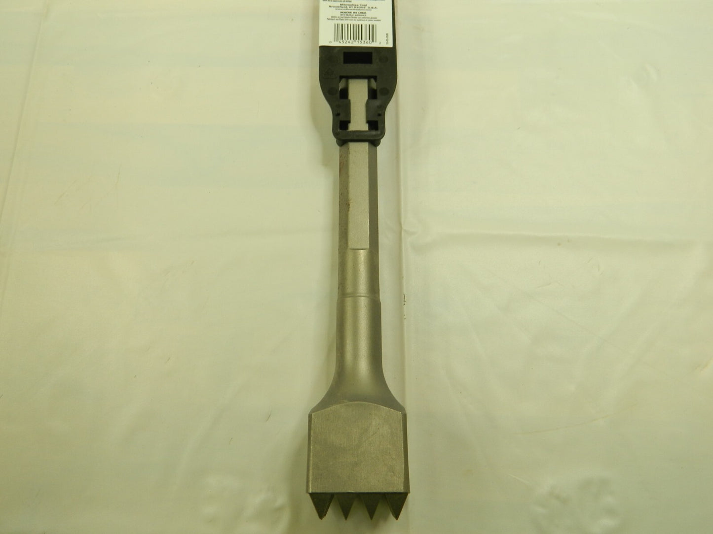 MILWAUKEE TOOL 9-3/4" OAL, 0.656" Shank Diam, Bushing Tool Chisel 48-62-3085