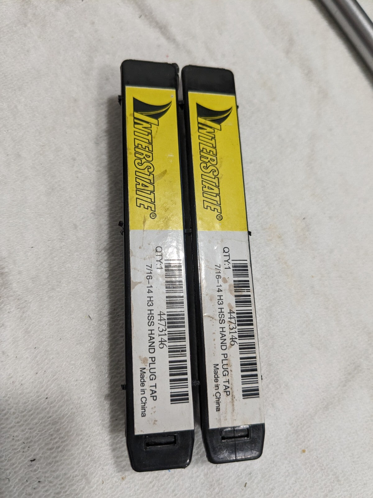 Straight Flute Taps 2pk: 7/16-14 UNC, 4 Fl HSS 04473146