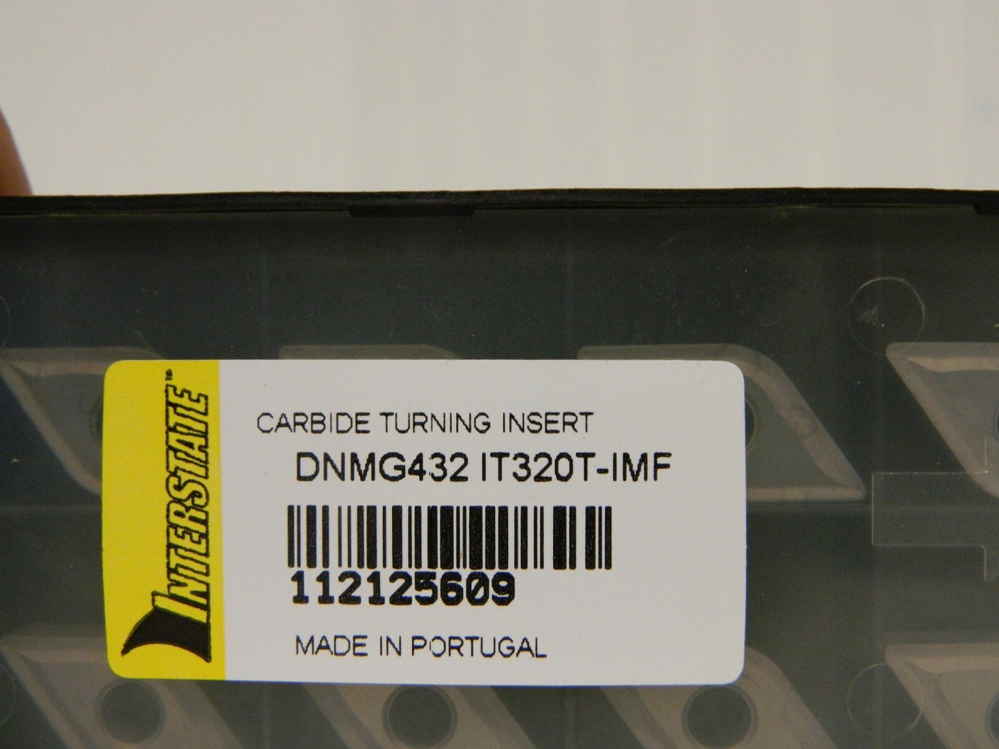 Interstate Carbide Turning Insert DNMG432 IMF IT320T Grade Qty 10 112125609