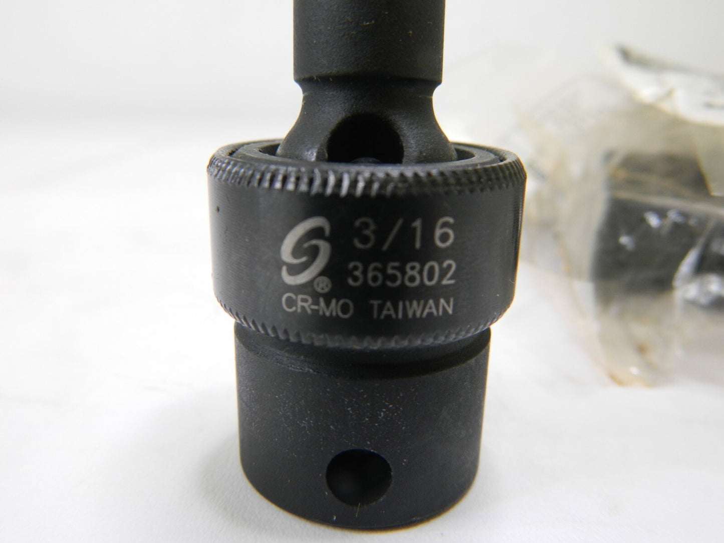 SUNEX TOOLS 3/8" Drive, 3/16" Impact Hex Bit Socket Qty 4 365802