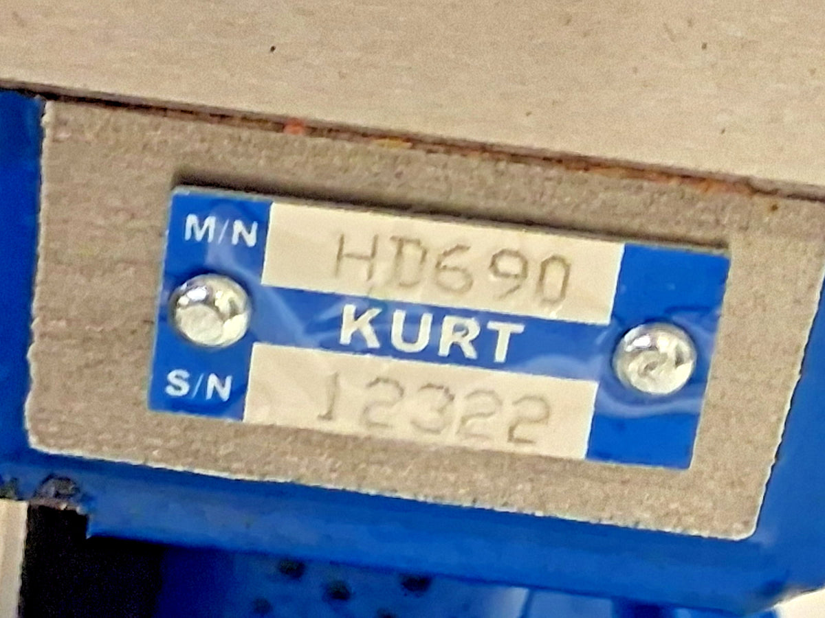 Kurt Precision Machine Vise Single-Station HD690