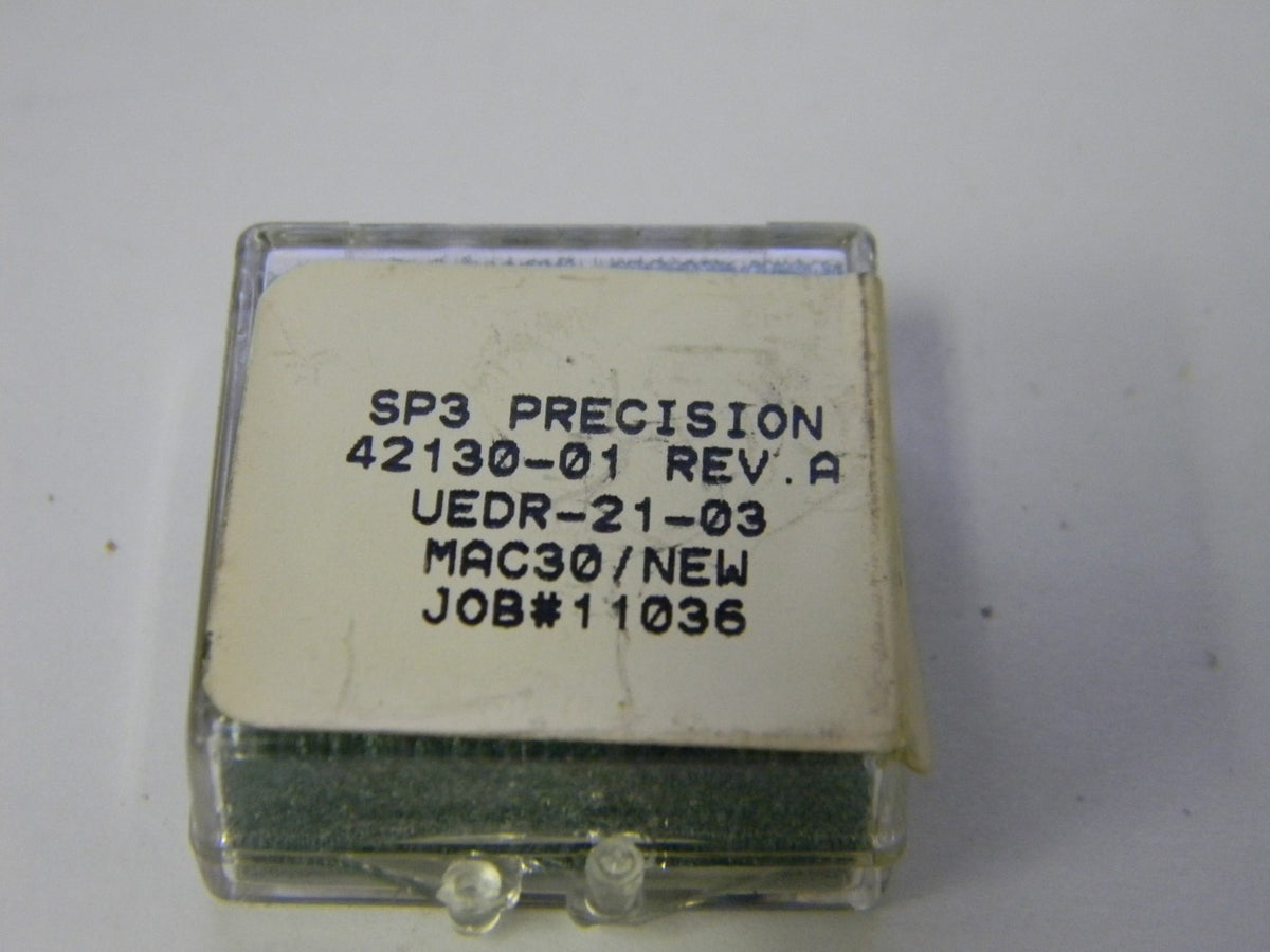 SP3 Precision 42130-01 UEDR-21-03 MAC30 Carbide Inserts QTY 6