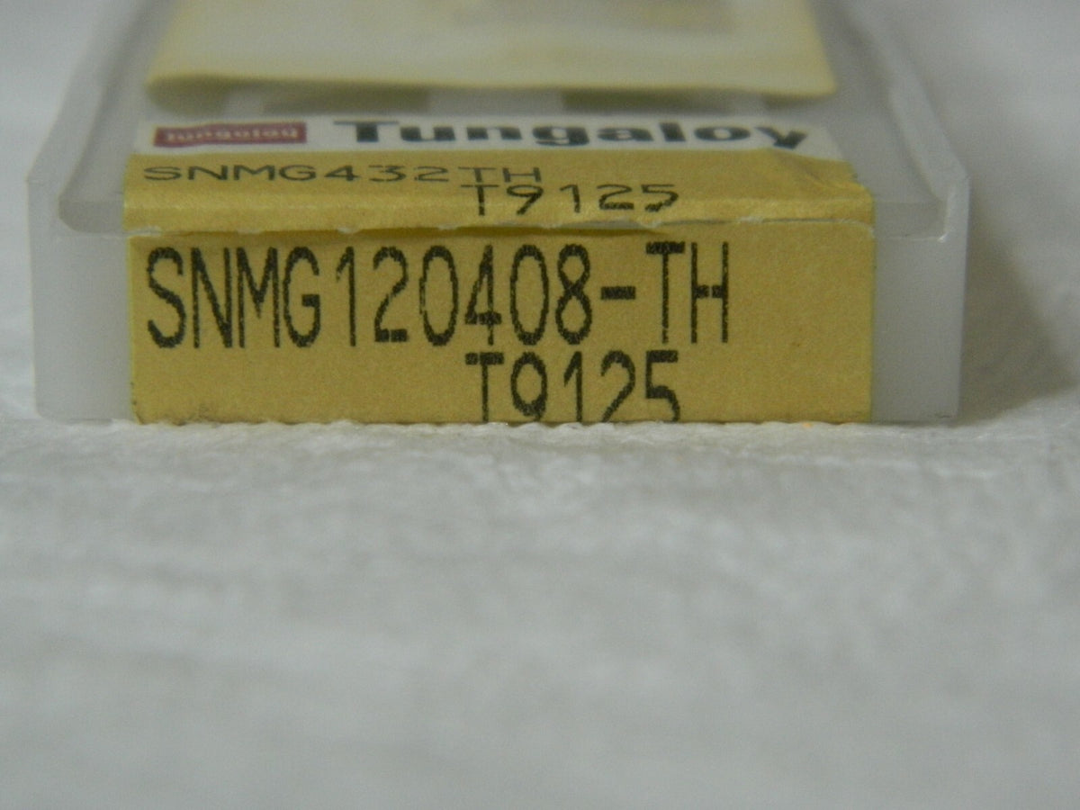 Tungaloy SNMG432 T9125 Carbide Turning Insert Qty 10 6864238