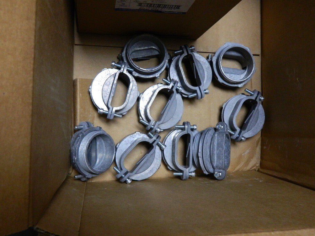 STEEL-CITY NC061 2" CONNECTOR CLAMP NON-METALLIC DIE-CAST NON-WATERTIGHT QT