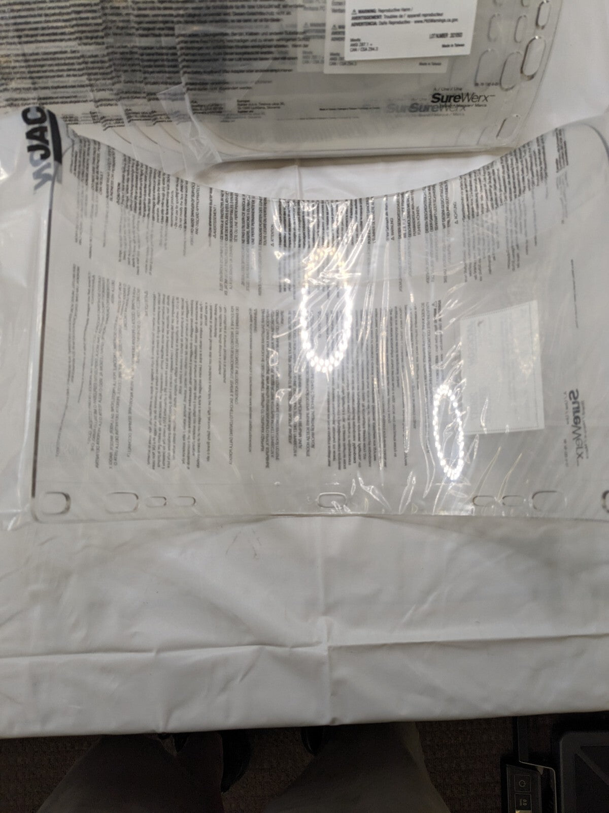 Jackson Replacement Face Shield 8" High, 0.06" Thick Qty 9 29087