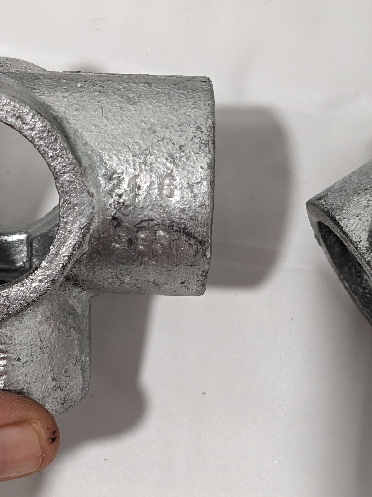 KEE 1" Pipe, Side Outlet Tee, Malleable Iron Tee Pipe Rail Fitting Qty 5 21