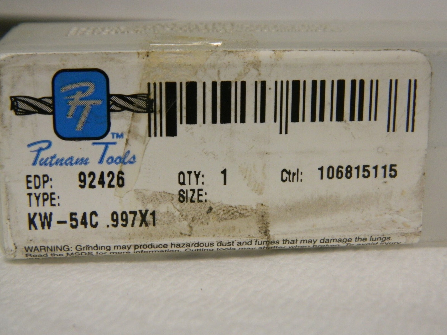 Putnam Tools Spiral Keyway End Mill .997" x 1" x 1-5/8" x 4-1/8&q