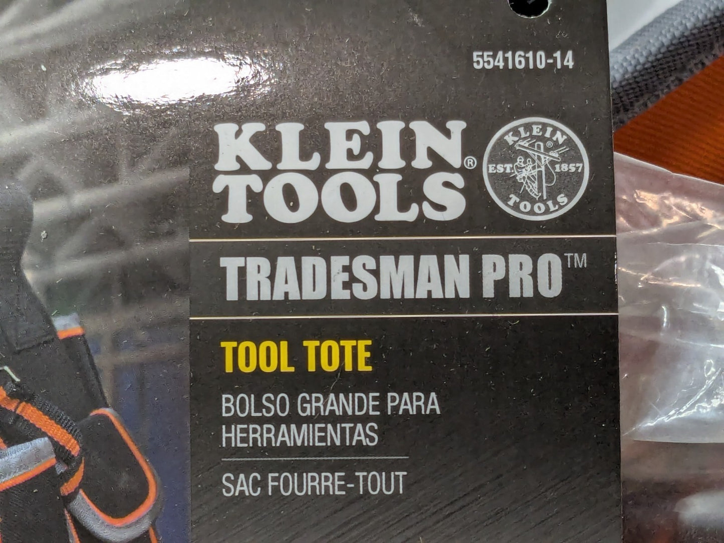 Klein Tools Tool Bag 40 Pocket 10-1/4" Wide X 10" Deep, 12-1/4" High 5541610-14