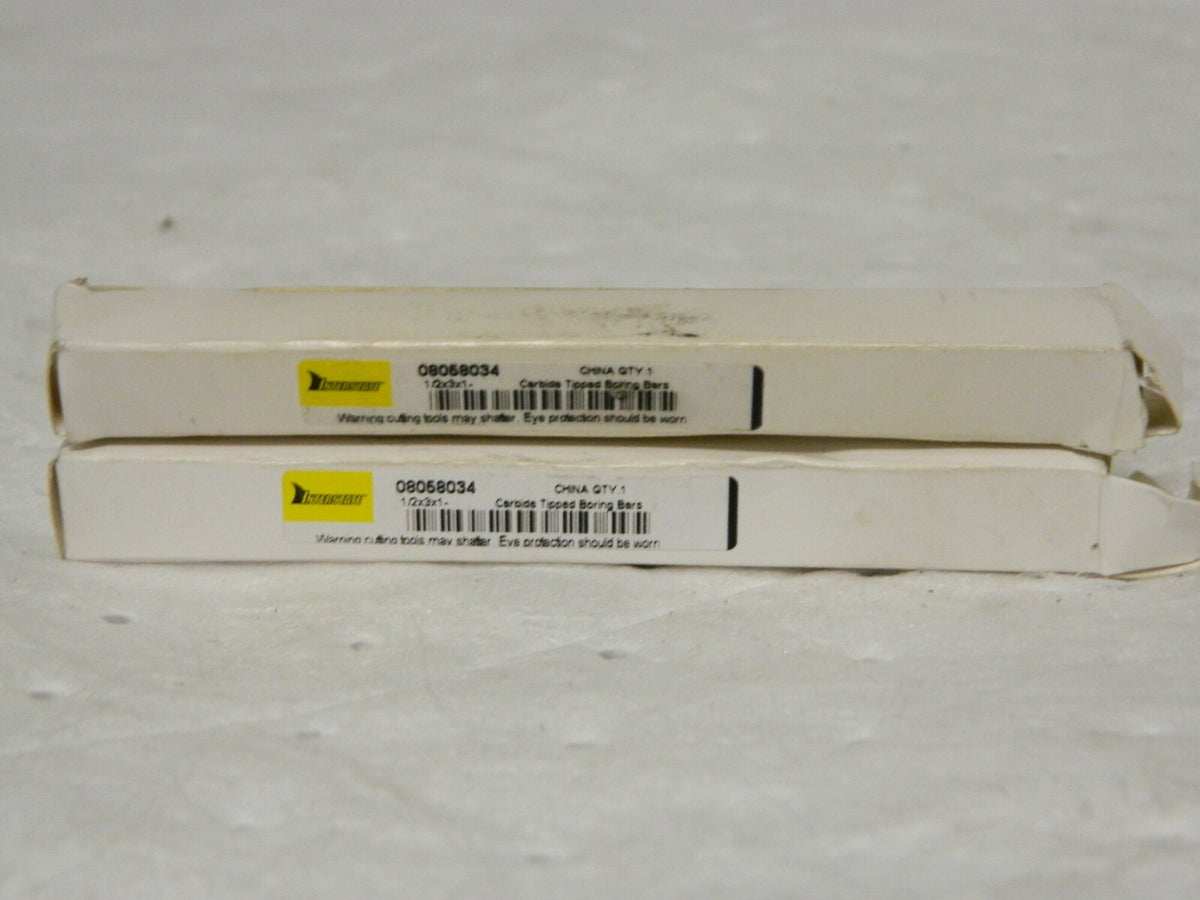Interstate Boring Bar 5/16" Bore Diam 1-1/2" Bore Depth 1/2 Shank Qty 2 08058034