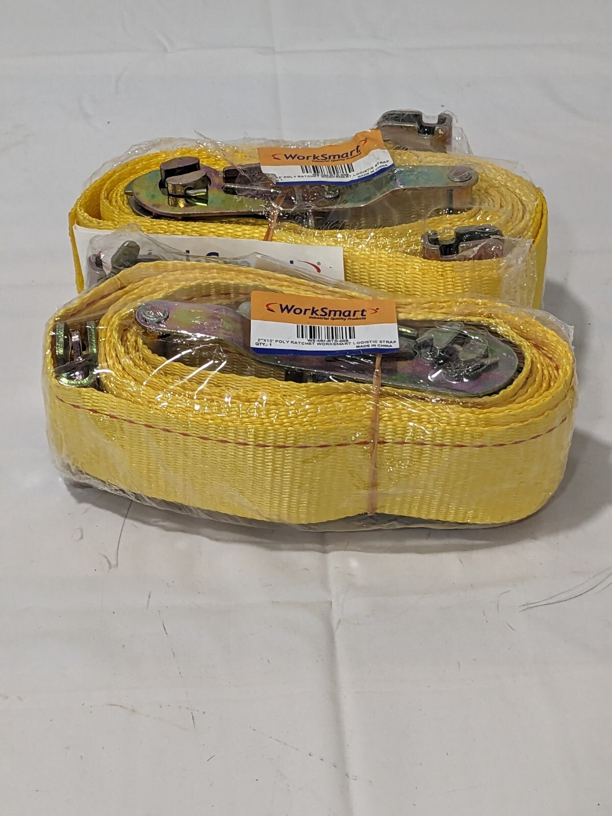 WorkSmart 12 Ft. Long x 2" Wide, 1 Ply, Poly Strap Qty 2 WS-MH-RTD-009