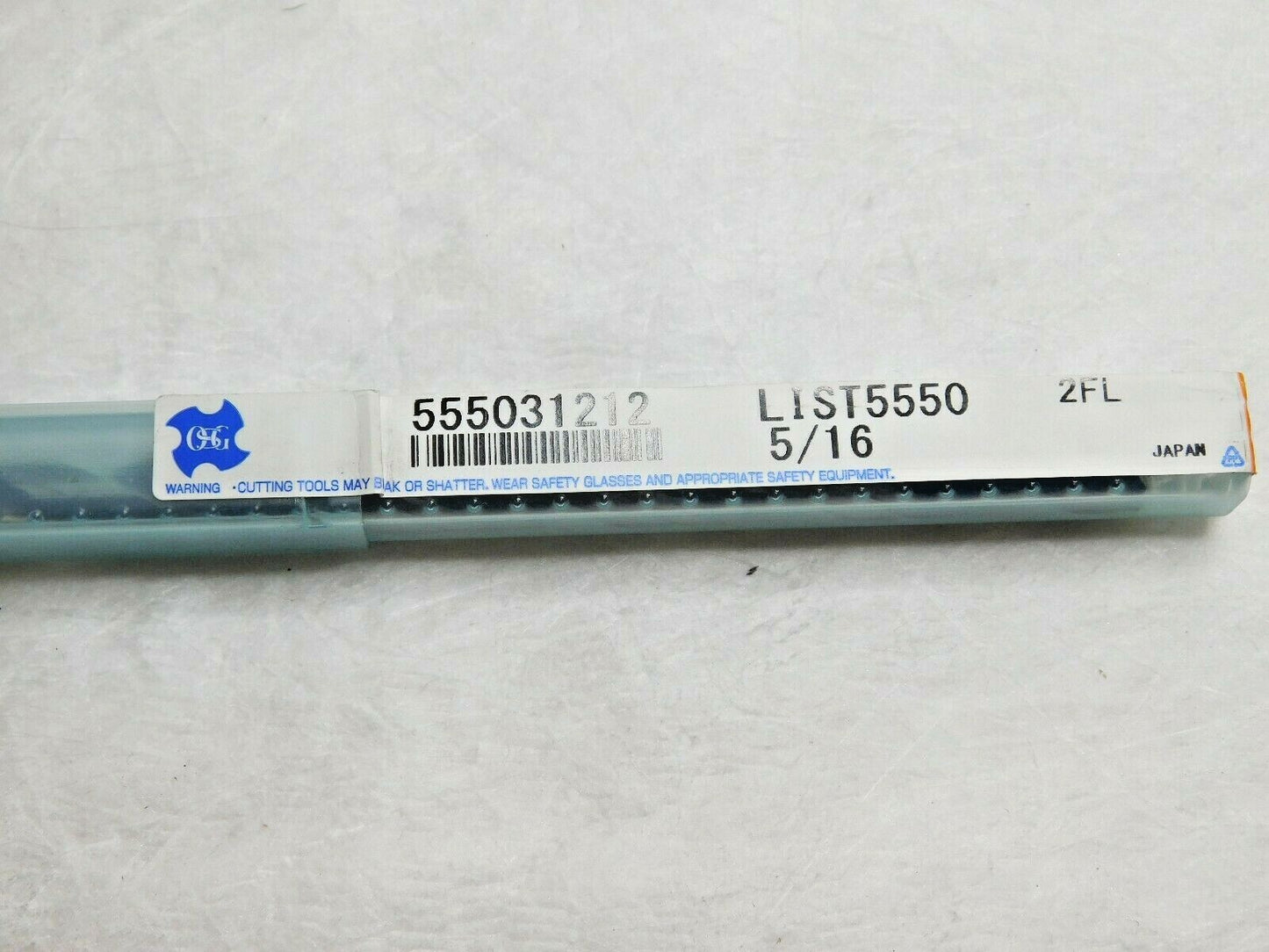 OSG Carbide Extension Drill Coolant Through RH 5/16" 30xD 140º 2FL 55503121
