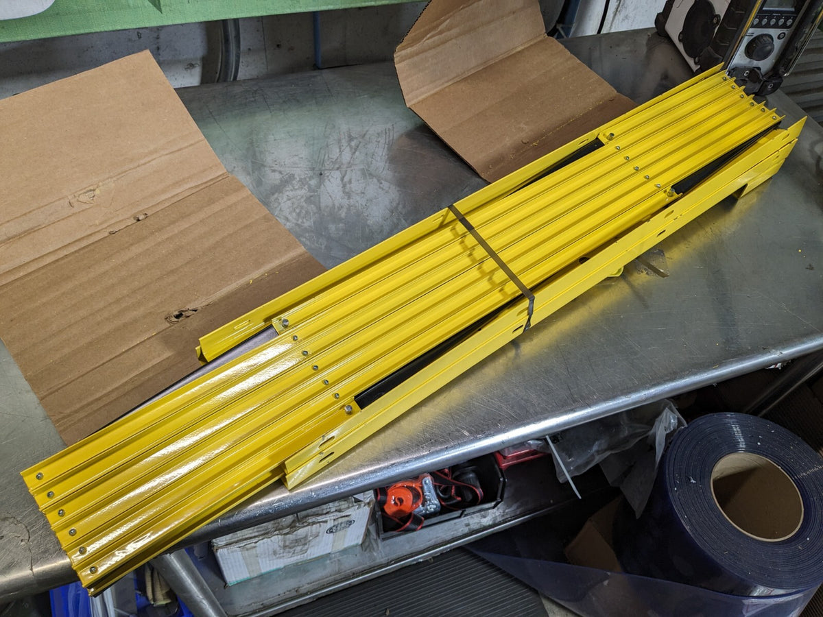 Illinois Engineered Products XL1240 Portable Folding Barrier Safety Gate
