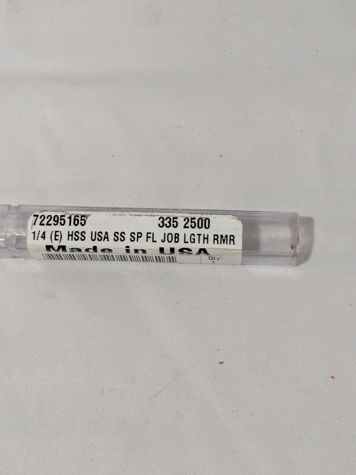 Yankee Chucking Reamer: Letter E, 4" OAL, 1-1/2" Flute Length 335-0.2500