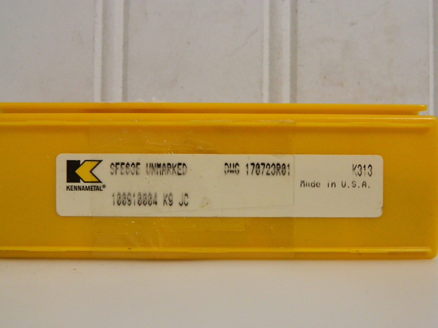 Kennametal Top Notch Carbide Inserts DWG170723R01 SFE63E K313 Qty 5 100910004
