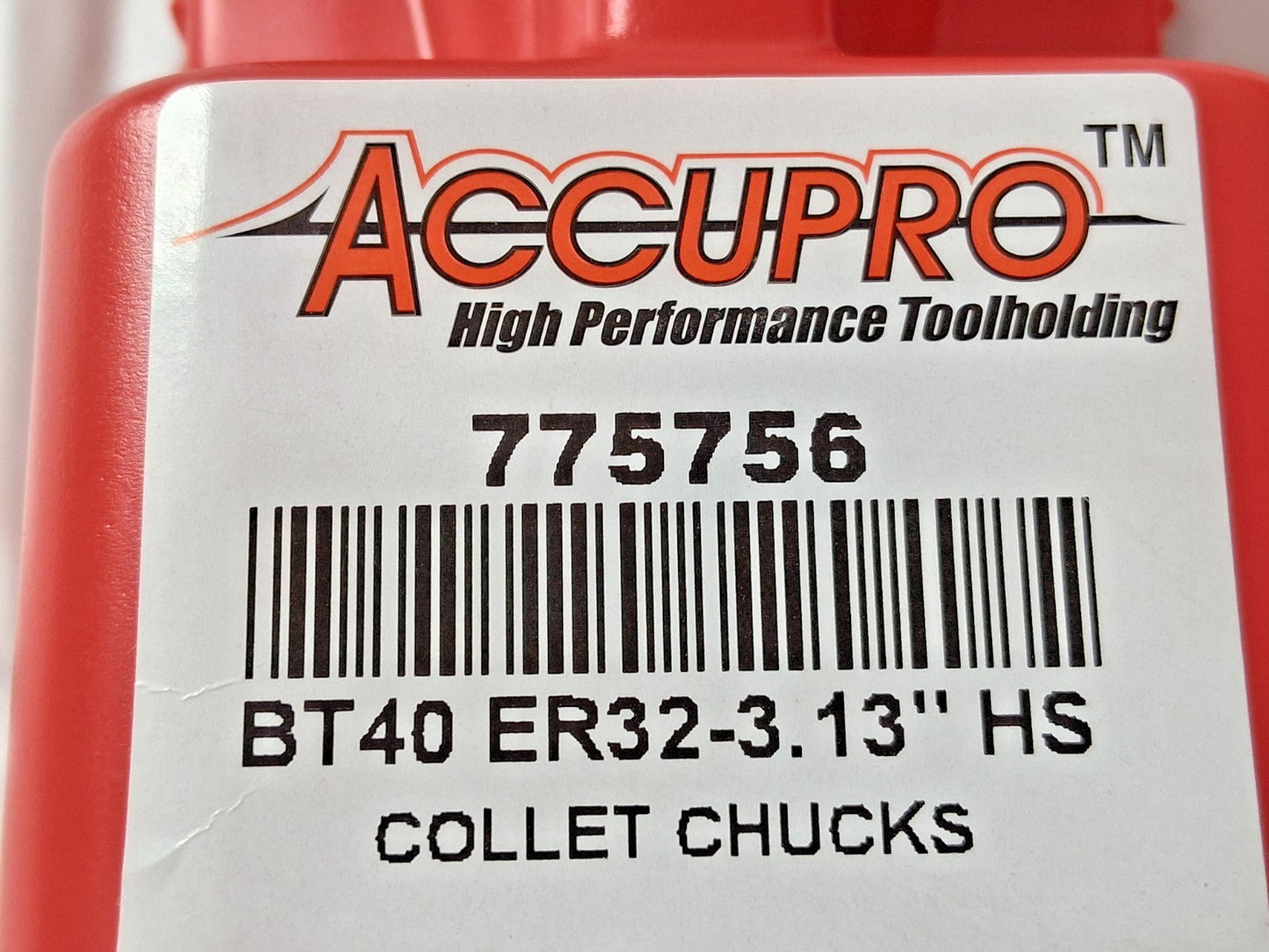 Accupro Collet Chuck Taper Shank 0.0780 to 0.7870" Capacity ER32 Collet 775756