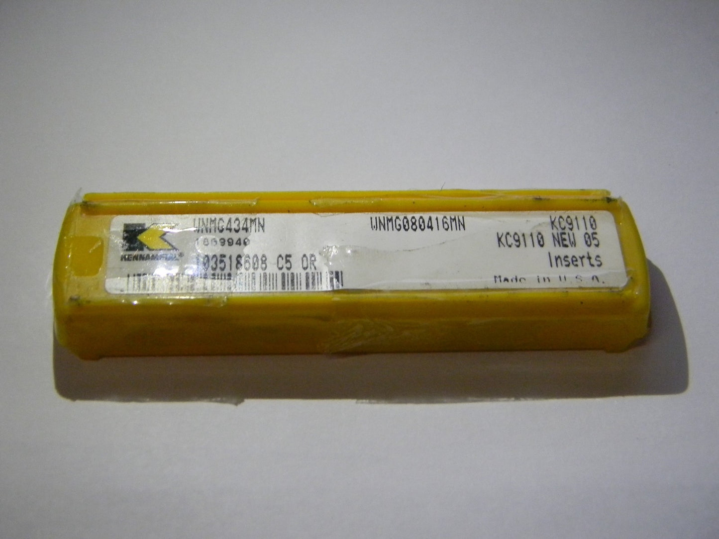 Kennametal Carbide Inserts WNMG080416MN WNMG434MN Grade KC9110 1869940