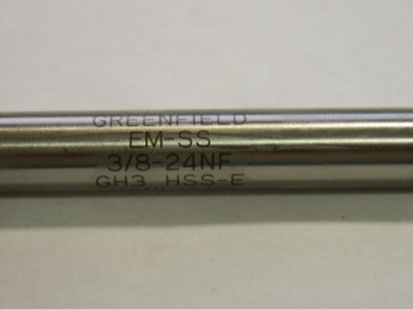 Greenfield Modified Bottoming Tap 3/8-24NF GH3 3FL HSSE EM-SS 84518
