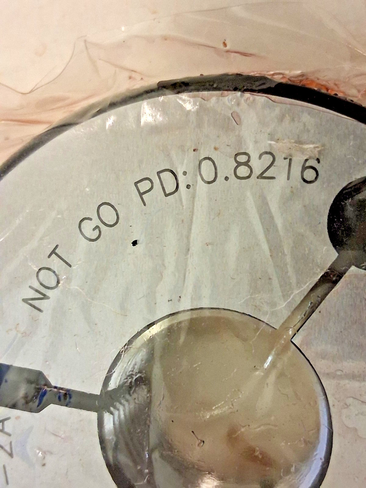 SPI Threaded Ring Gage INCOMPLETE Set Only Not Go No Go 7/8-14 Thread 23-201-7