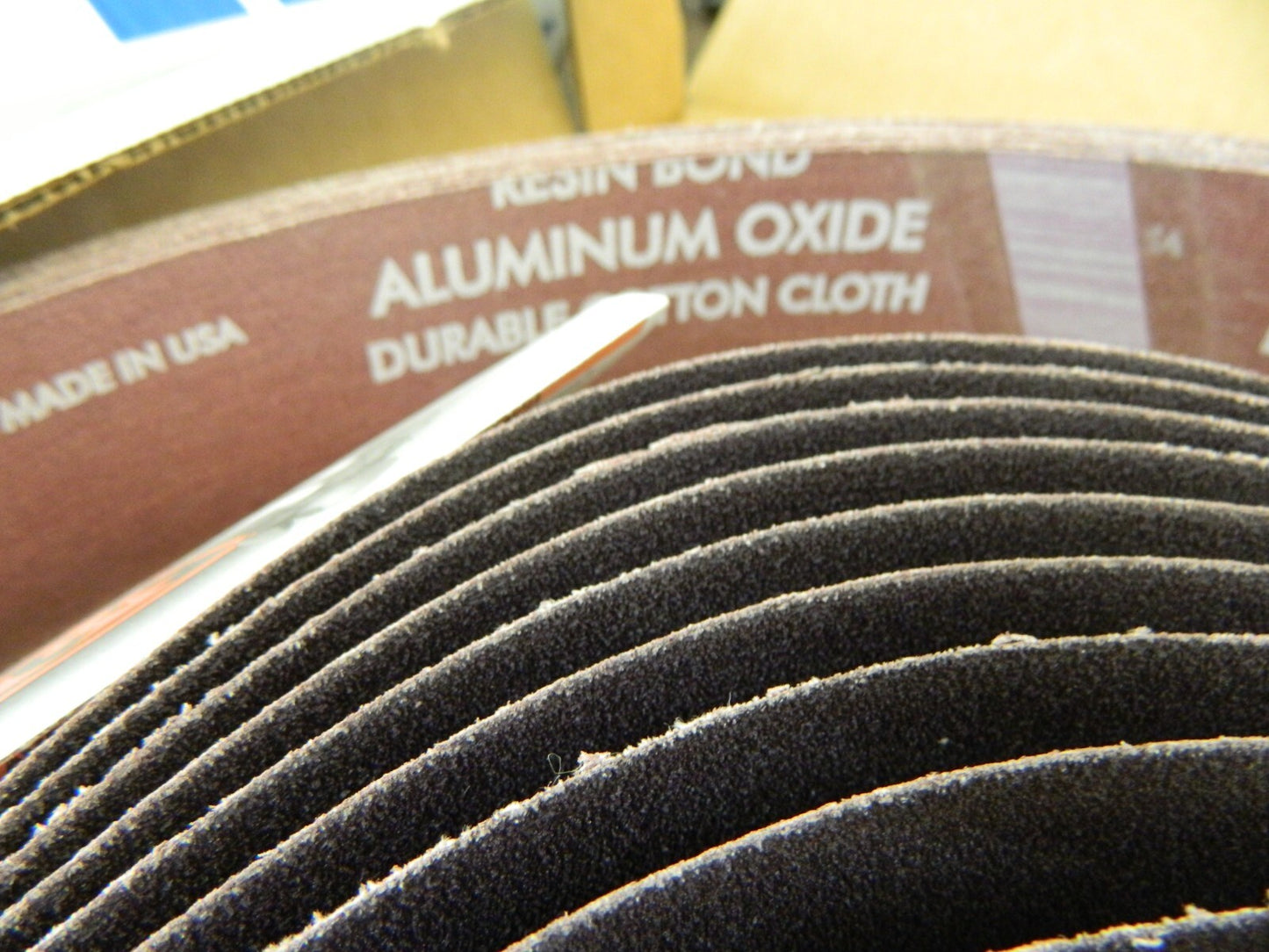 NORTON Abrasive Belt: 2" Wide, 60 Grit, Aluminum Oxide qty 10 78072774447
