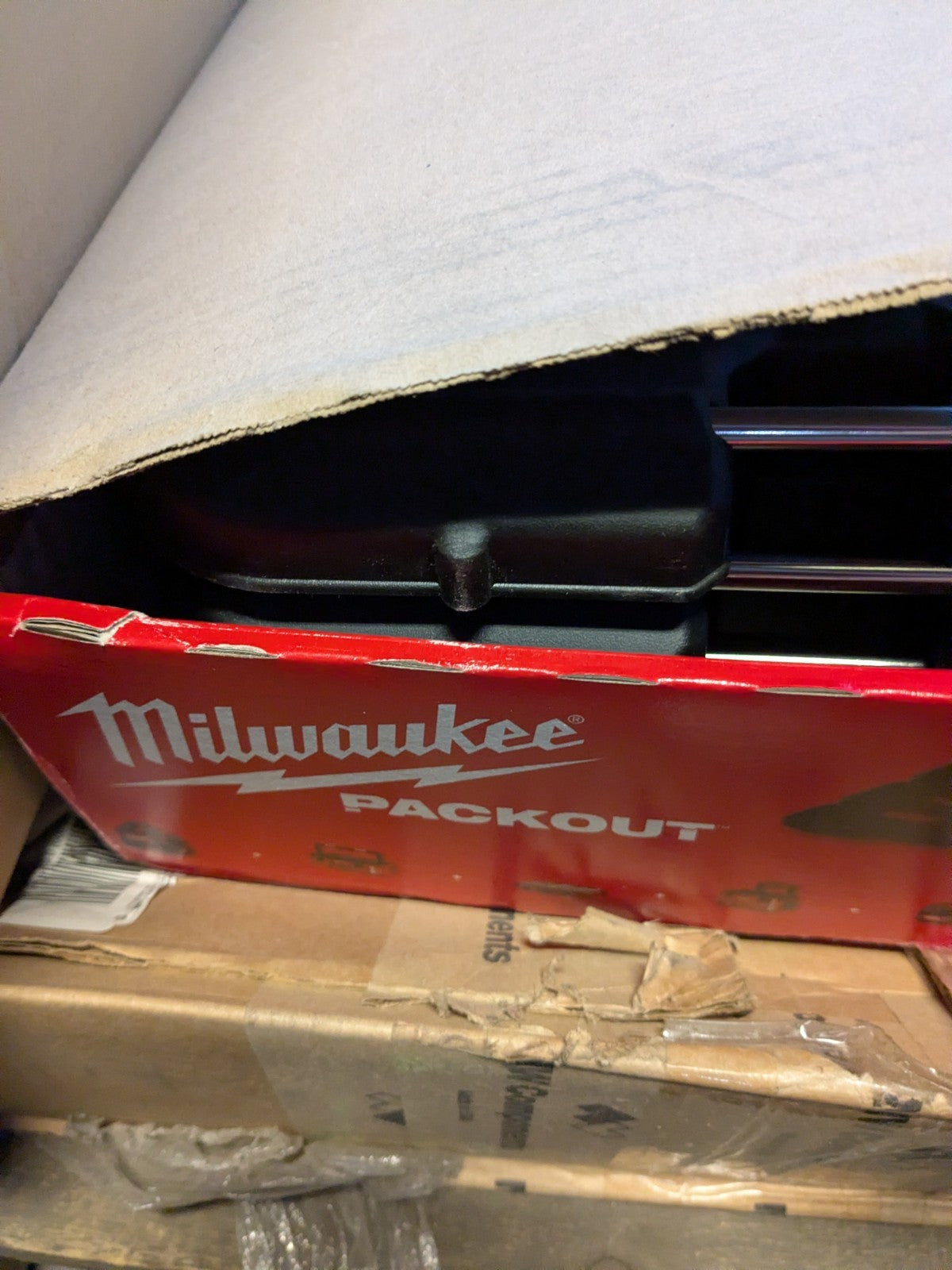 Milwaukee PACKOUT Mounting Plate: 1.1" H, 18.4" L, 23.4" W Qty 5 48-22-8485