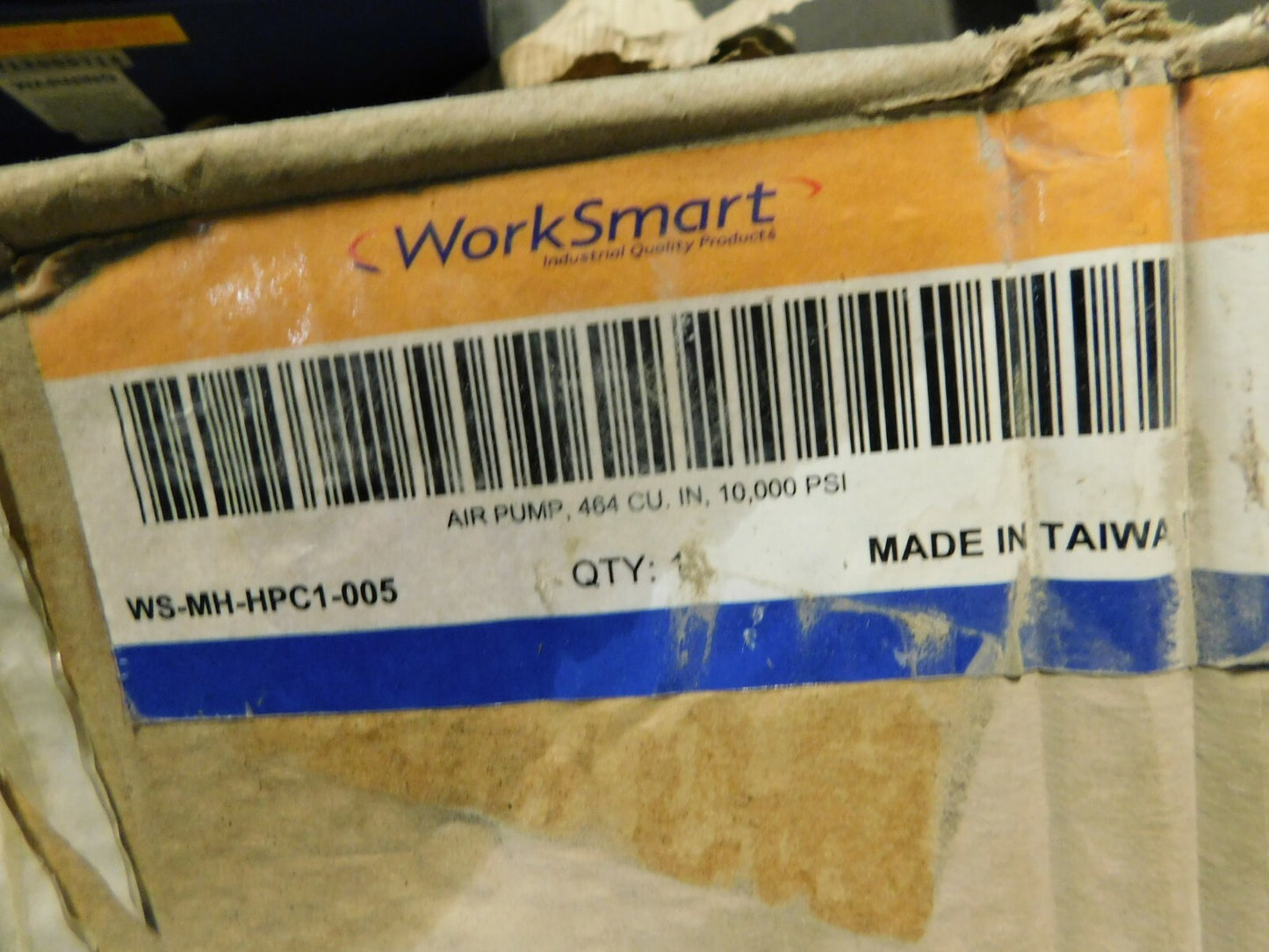 WorkSmart Air-Hydraulic Pump & Jack 10,000 psi 59754879 PARTS/REPAIR