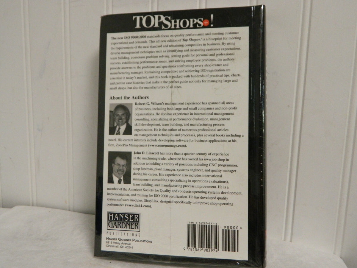 Top Shops The New Manufacturing Standard ISO 9000:2000