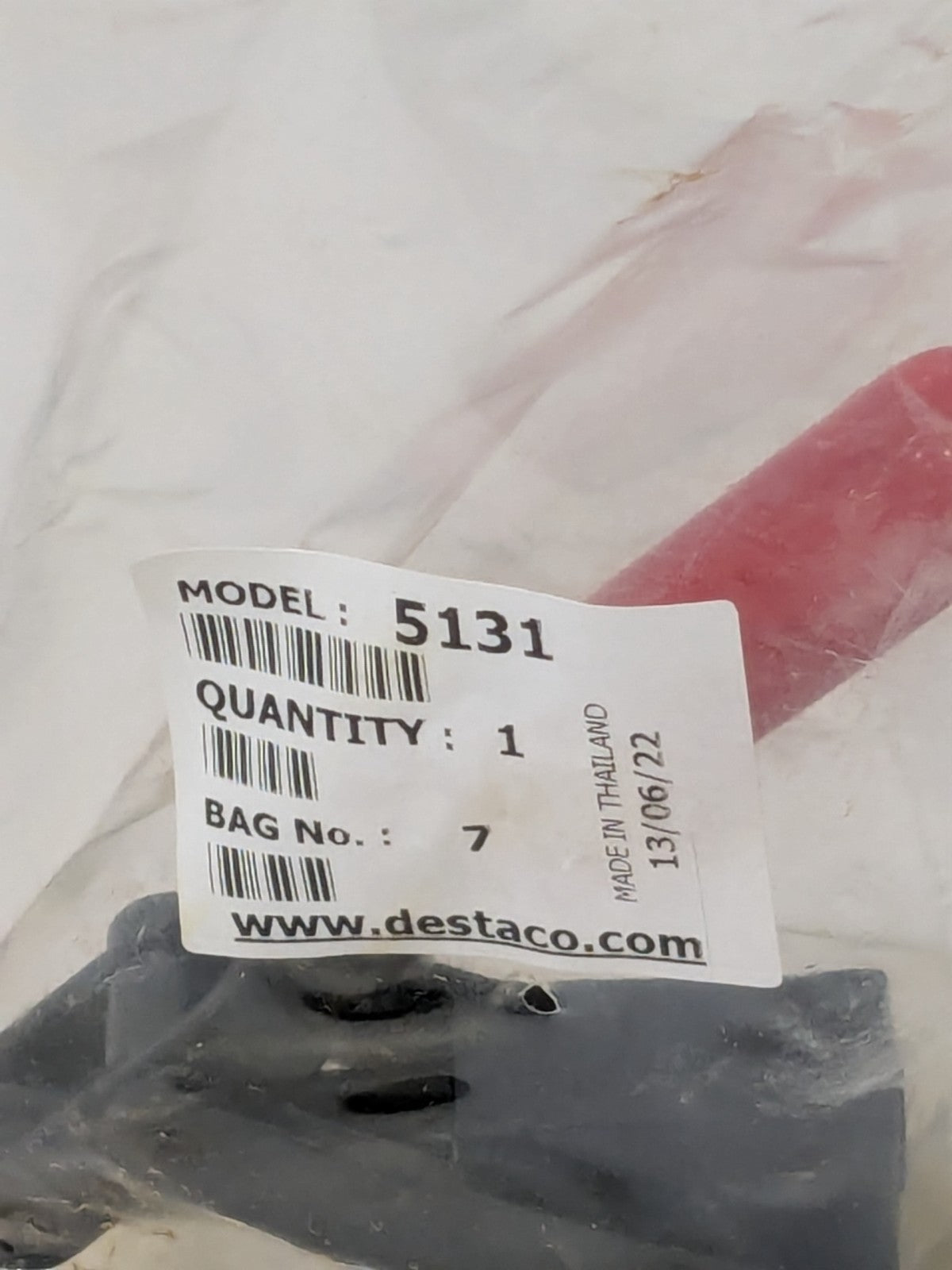 De-Sta-Co Standard Straight Line Action Clamp: 2499.88 lb Load Capacity 5131