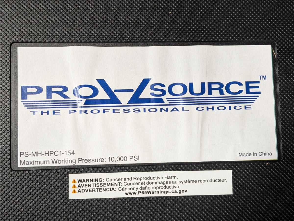 Pro Source Hydraulic Maintenance Repair Kit 10 Ton Capacity 10,000 PSI Max.
