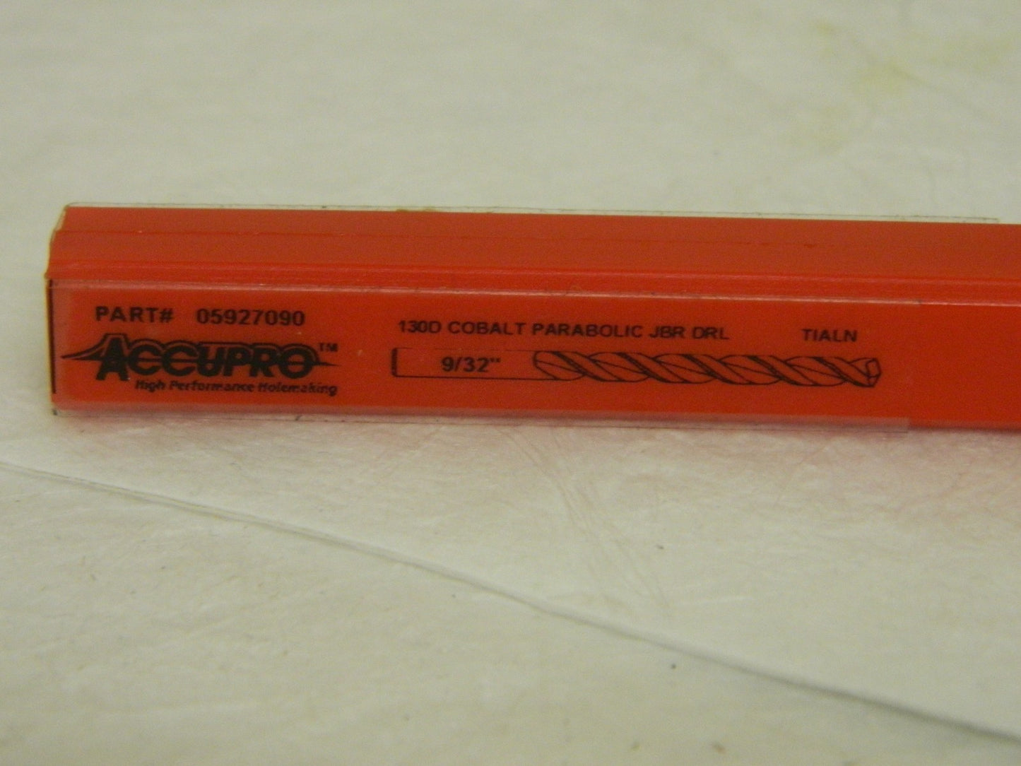 Accupro 9/32" 130° Cobalt Jobber Drill QTY 3 05927090